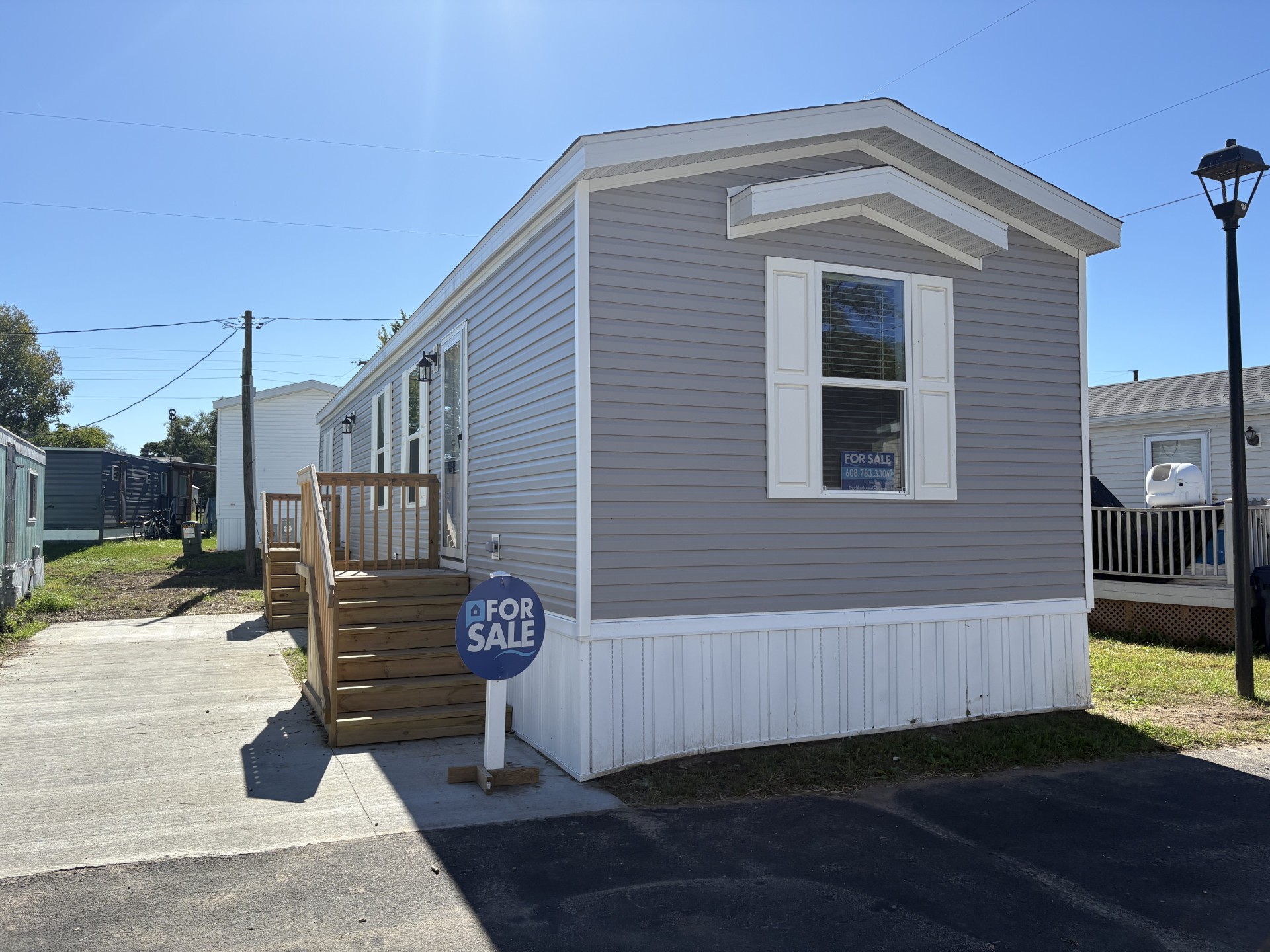 A photo of the home