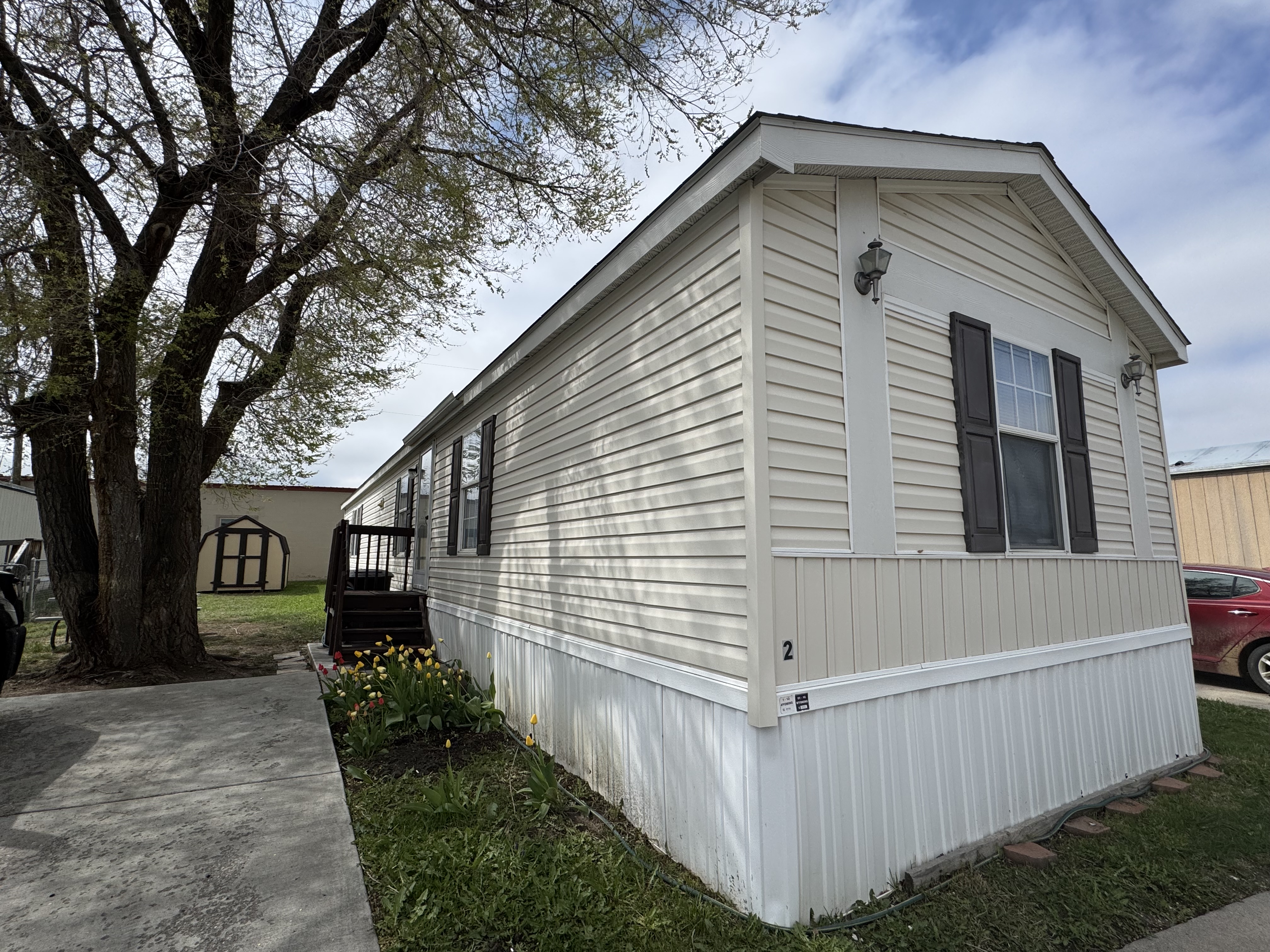 A photo of the home