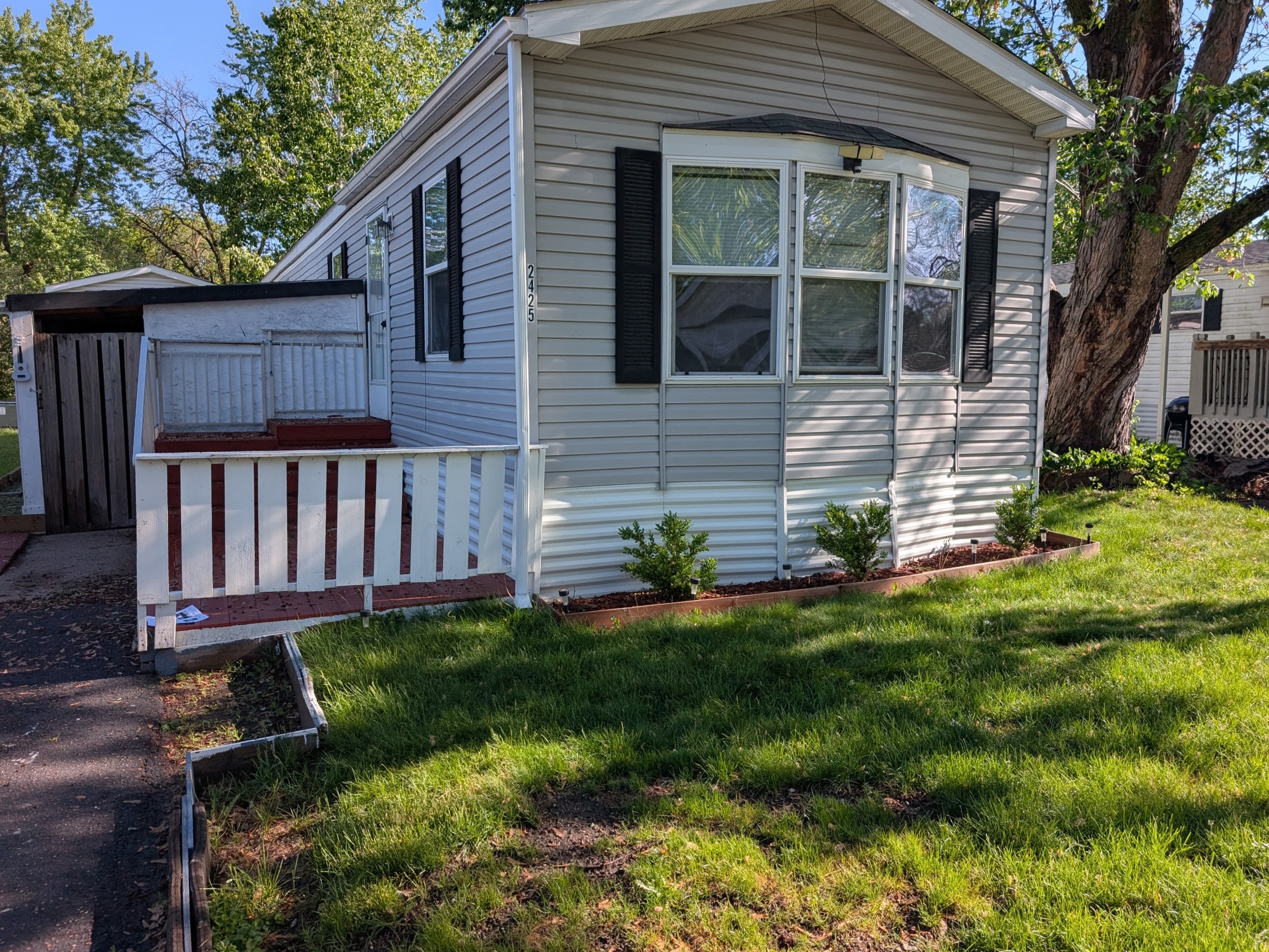 A photo of the home