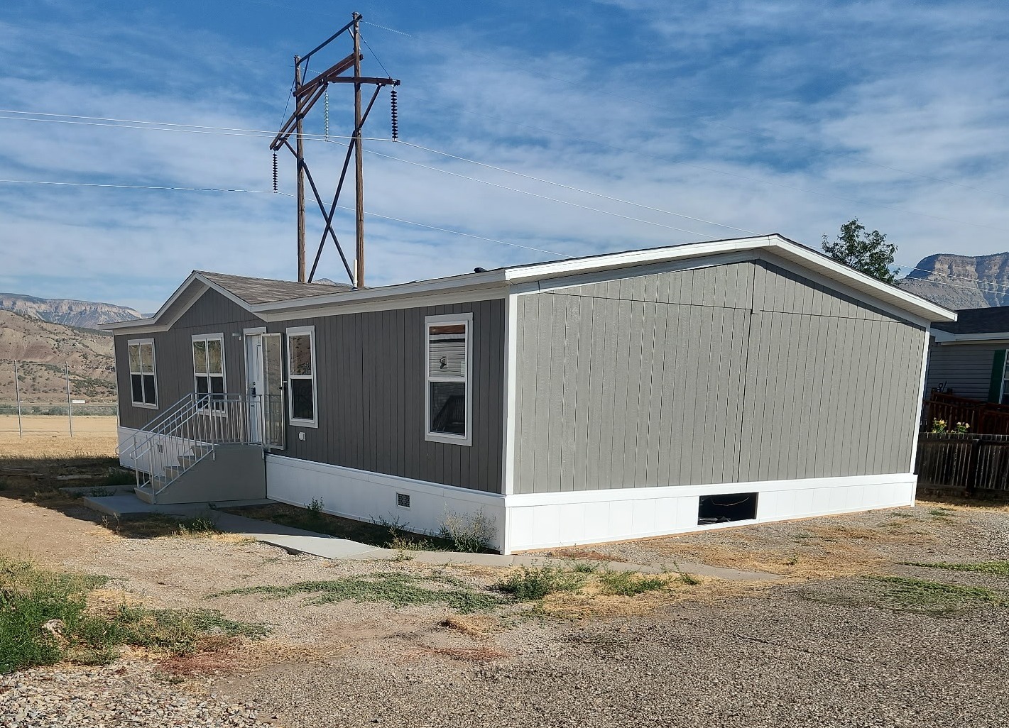 A photo of the home