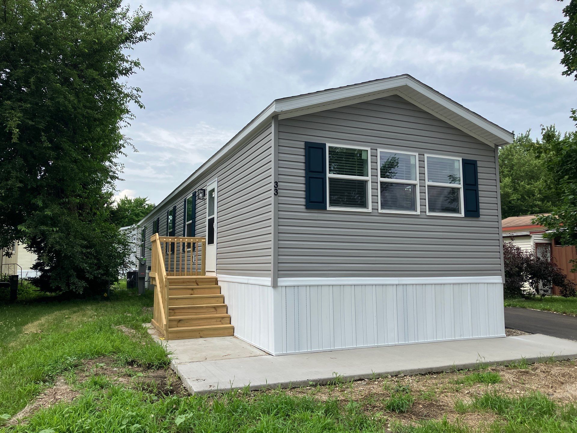 A photo of the home