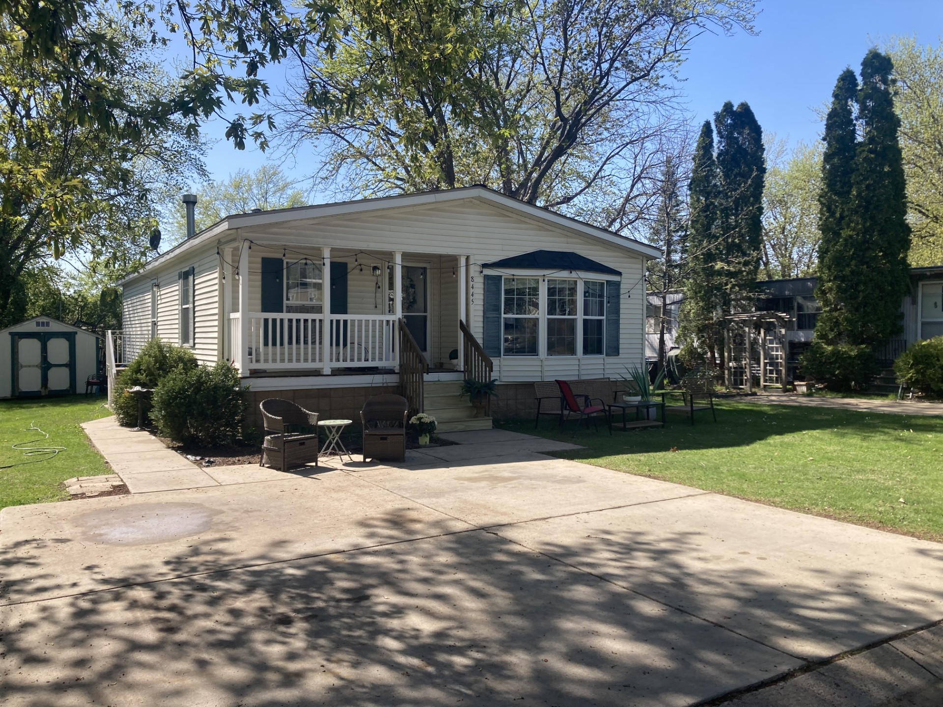 A photo of the home