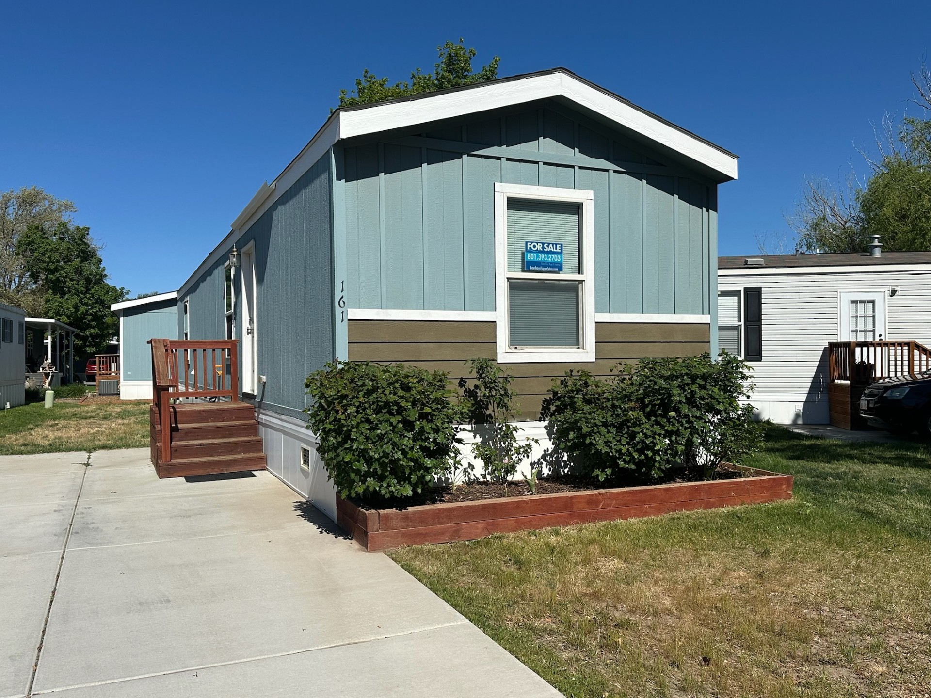A photo of the home