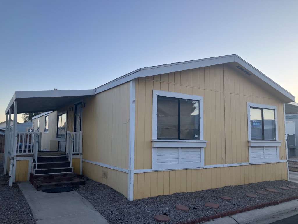 A photo of the home