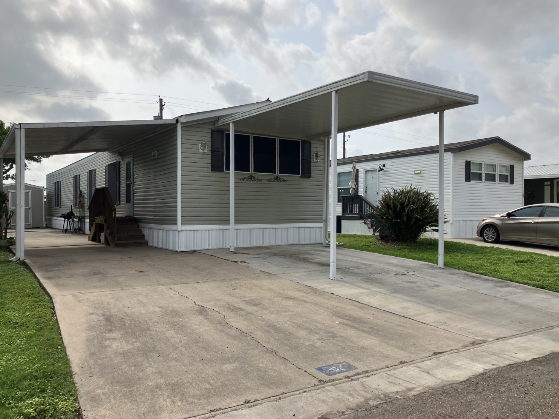 A photo of the home