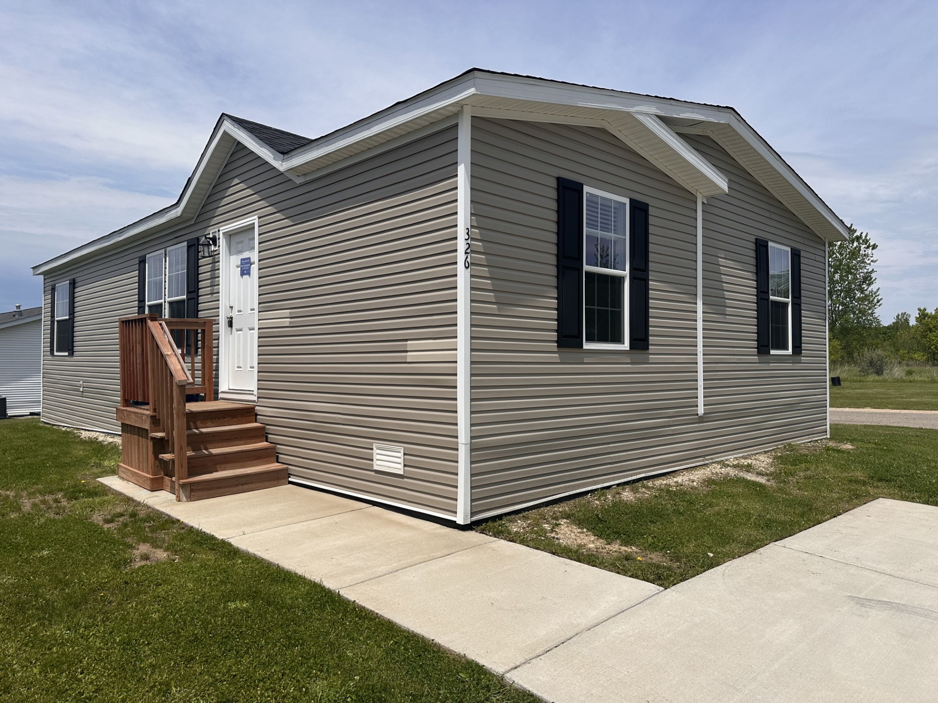A photo of the home