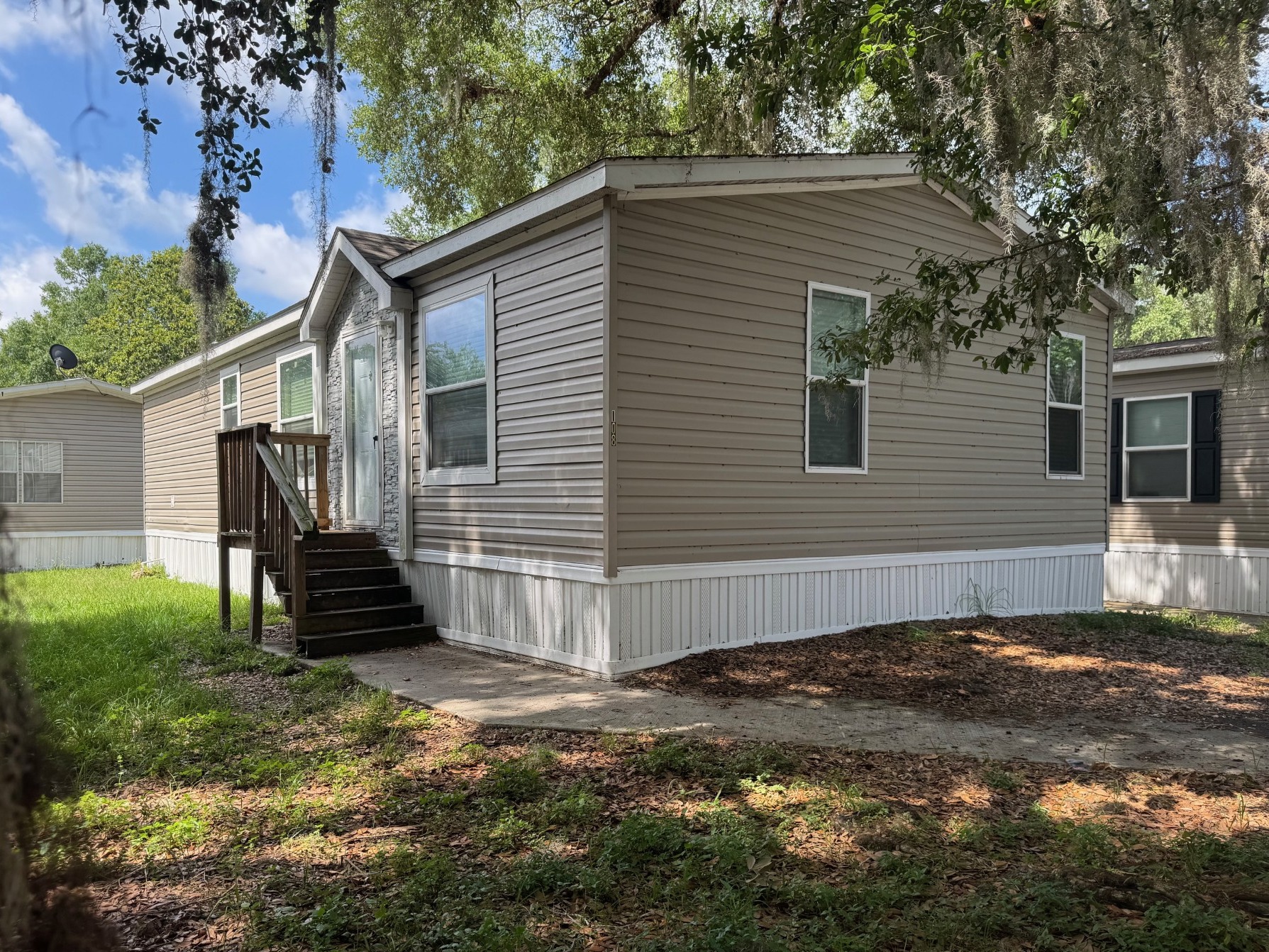 A photo of the home
