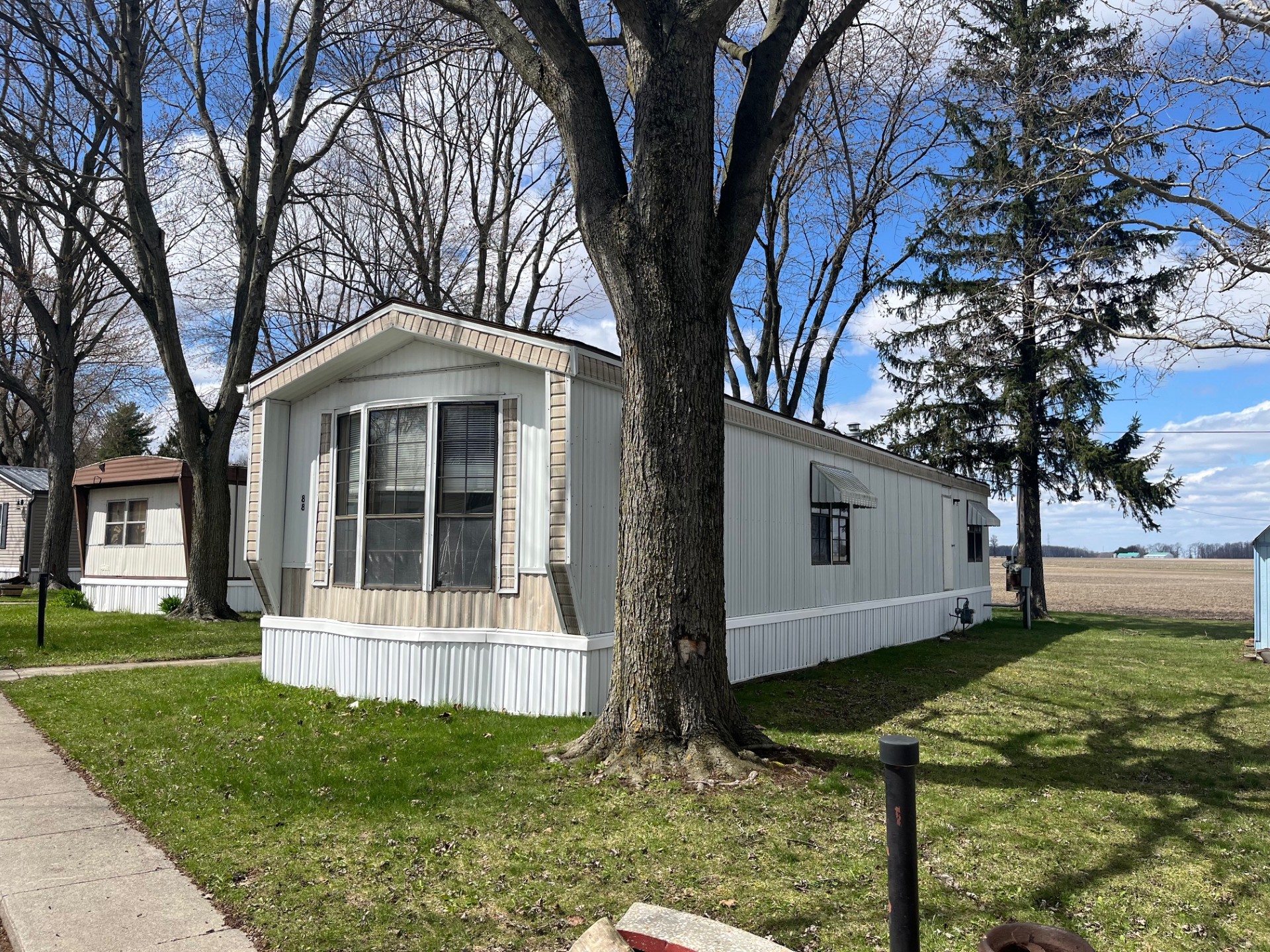 A photo of the home