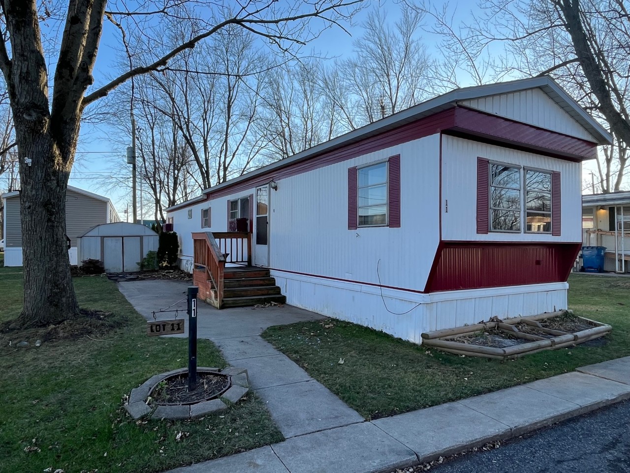 A photo of the home