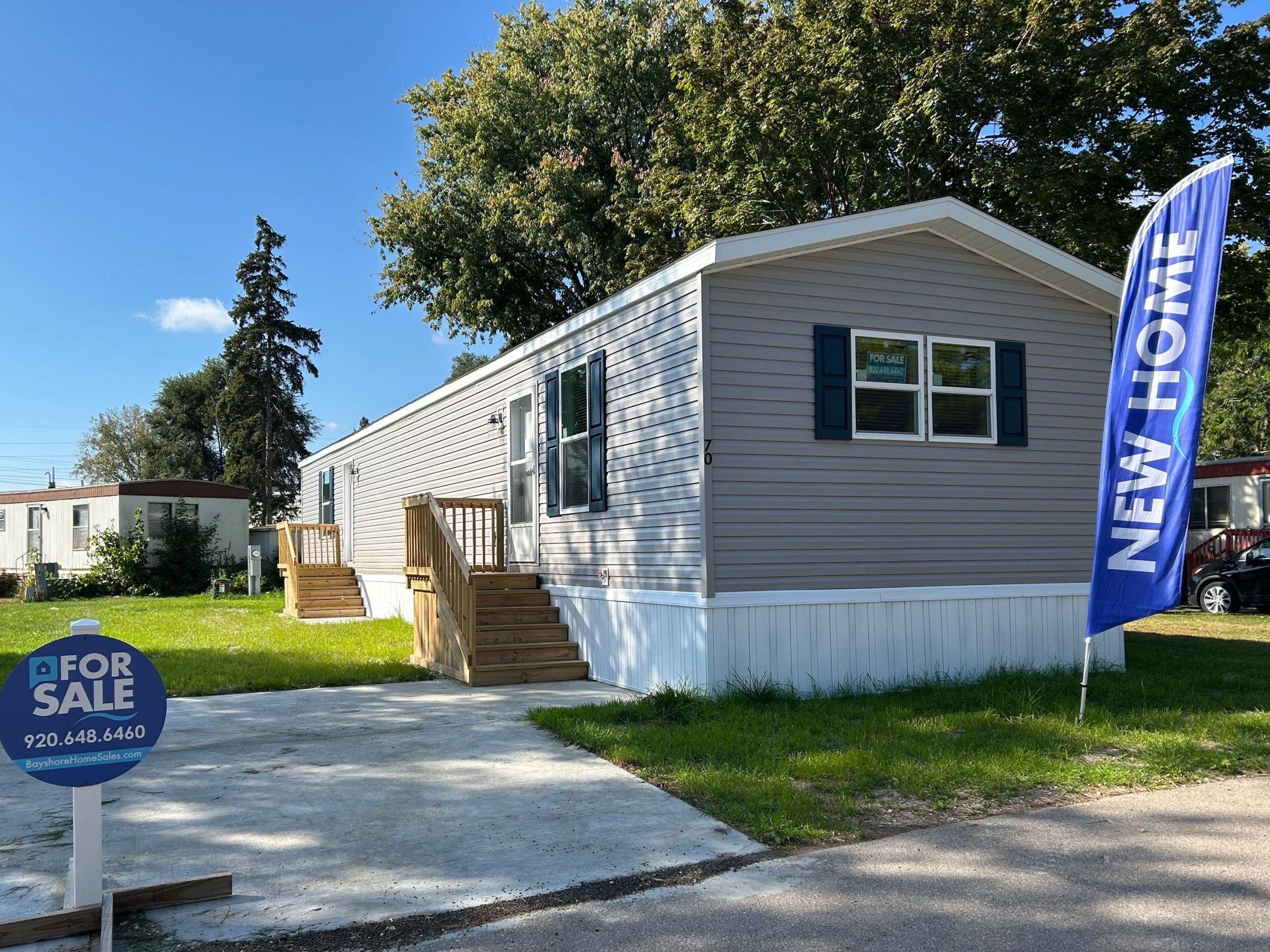 A photo of the home