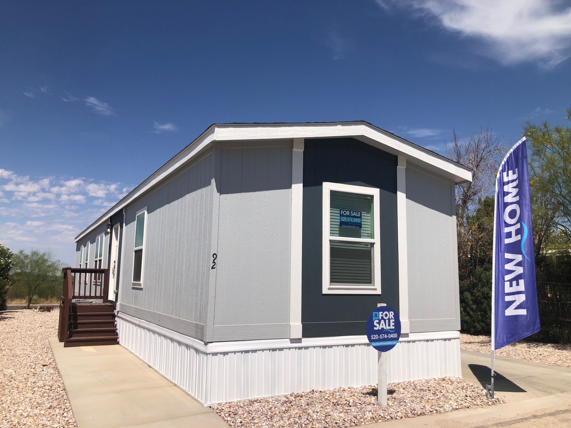 A photo of the home