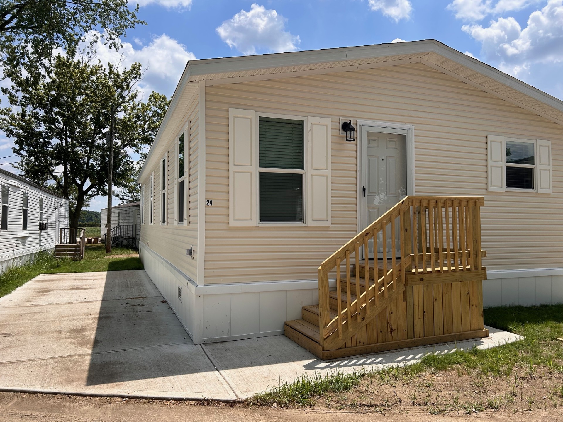 A photo of the home