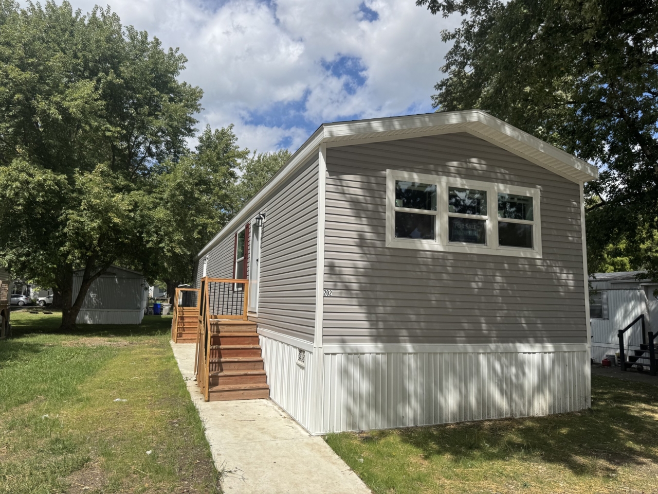 A photo of the home