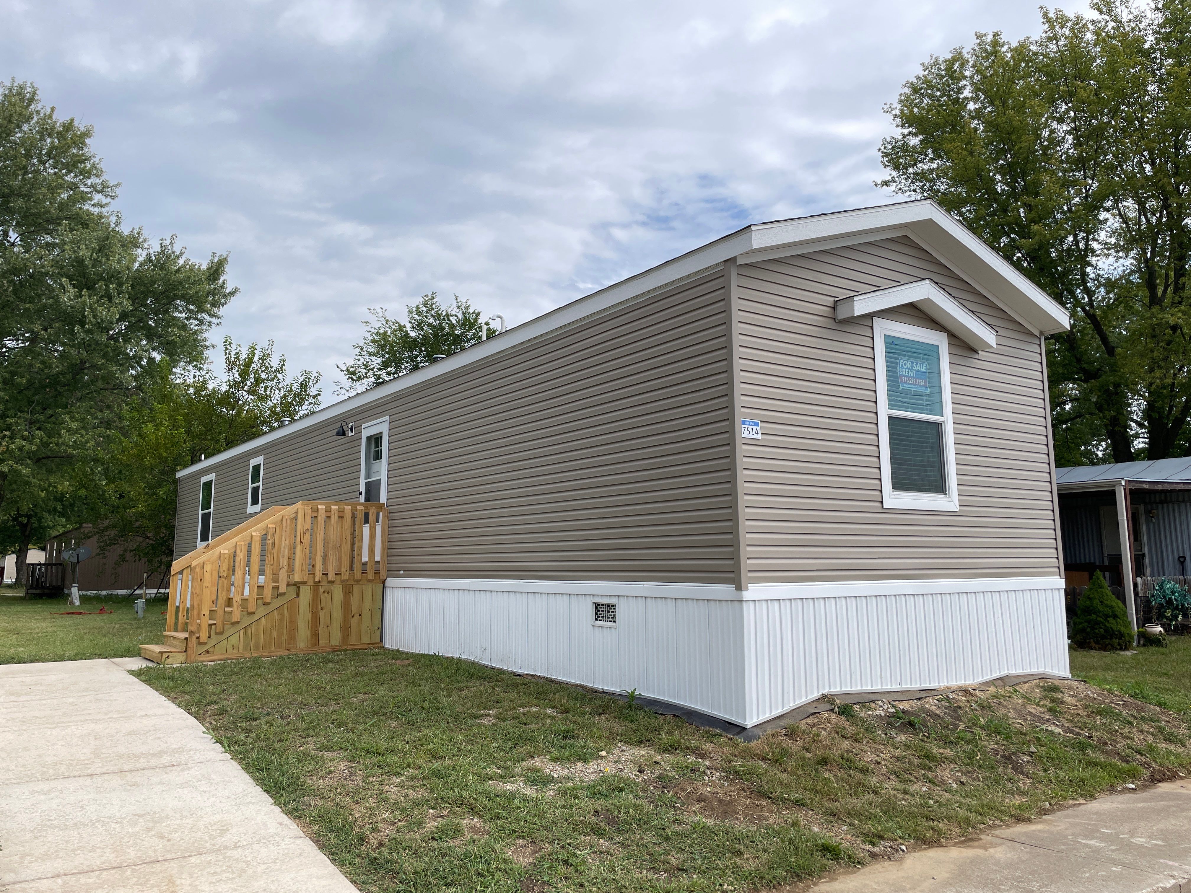 A photo of the home