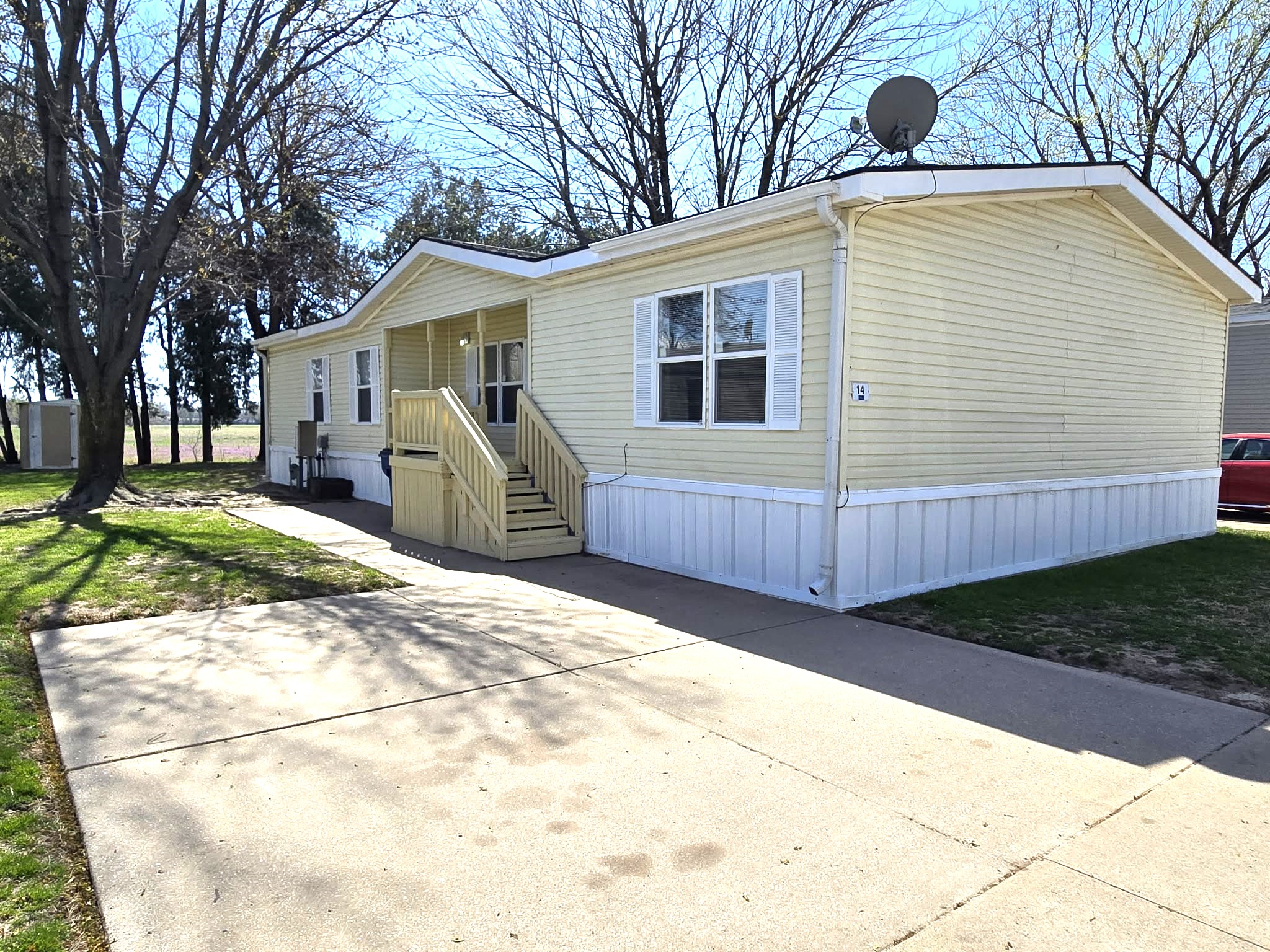 A photo of the home