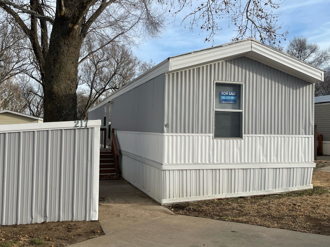 A photo of the home