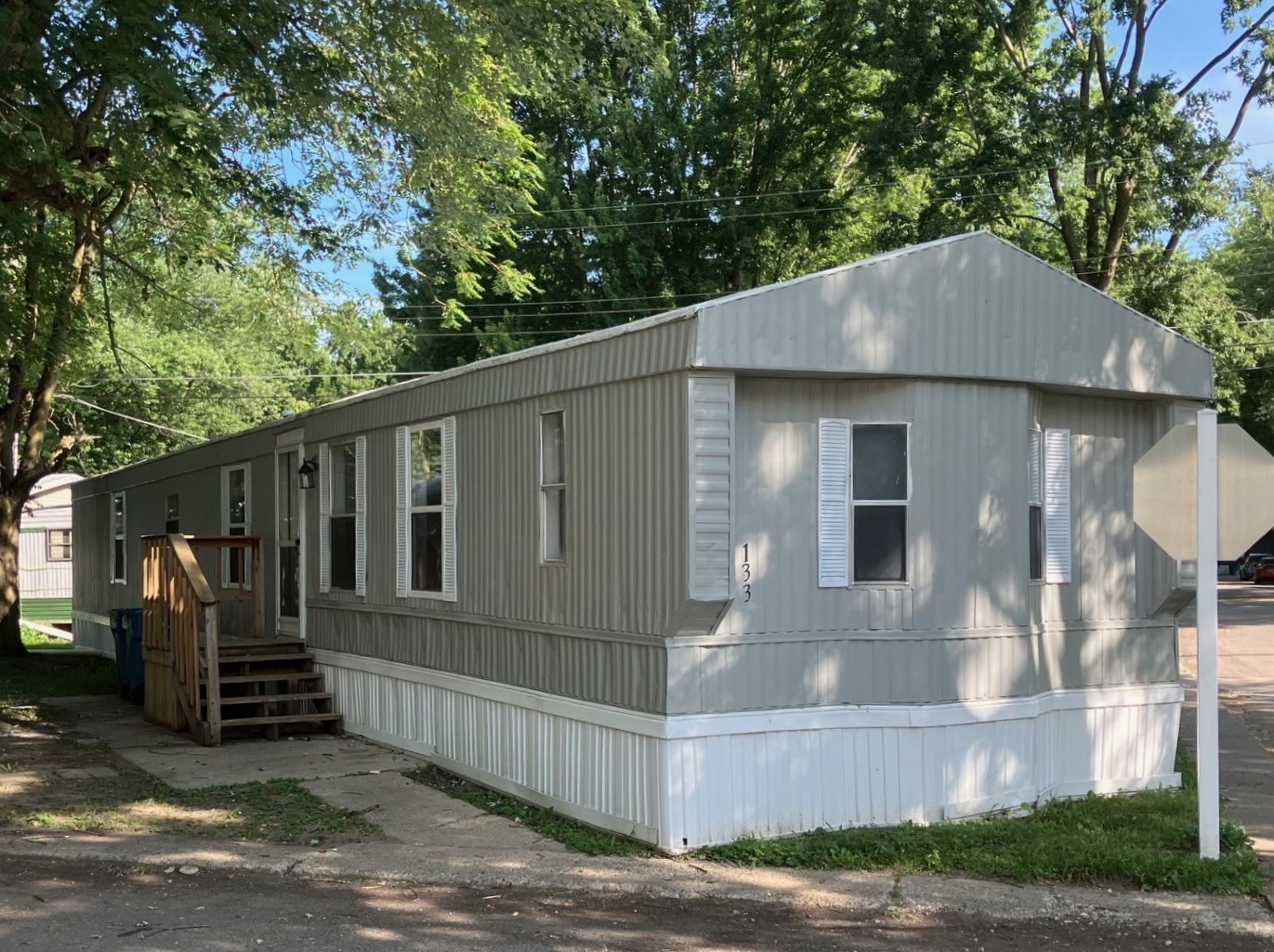A photo of the home