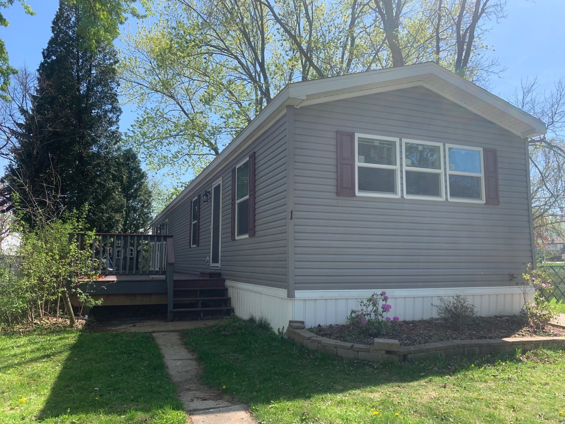 A photo of the home