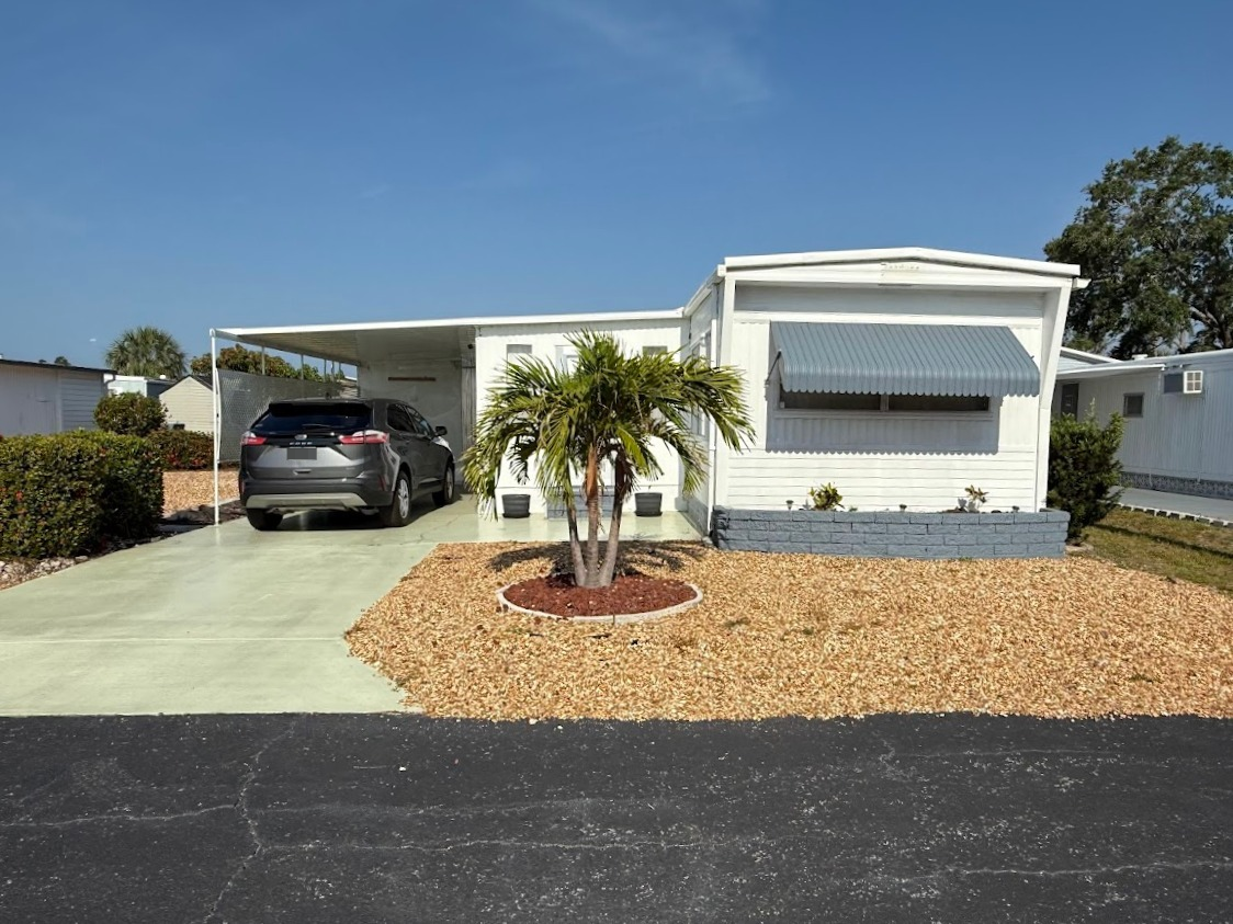 A photo of the home