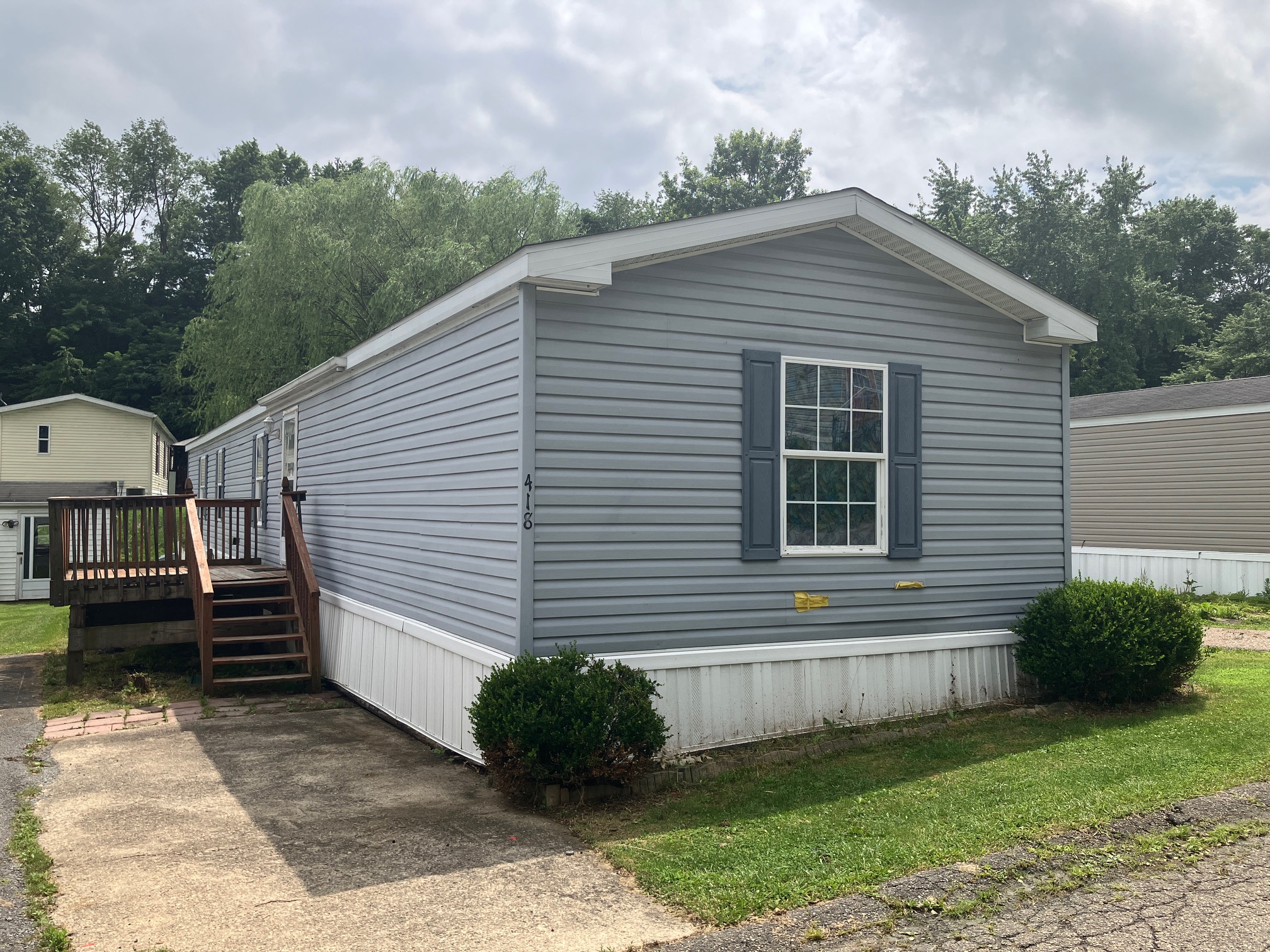 A photo of the home