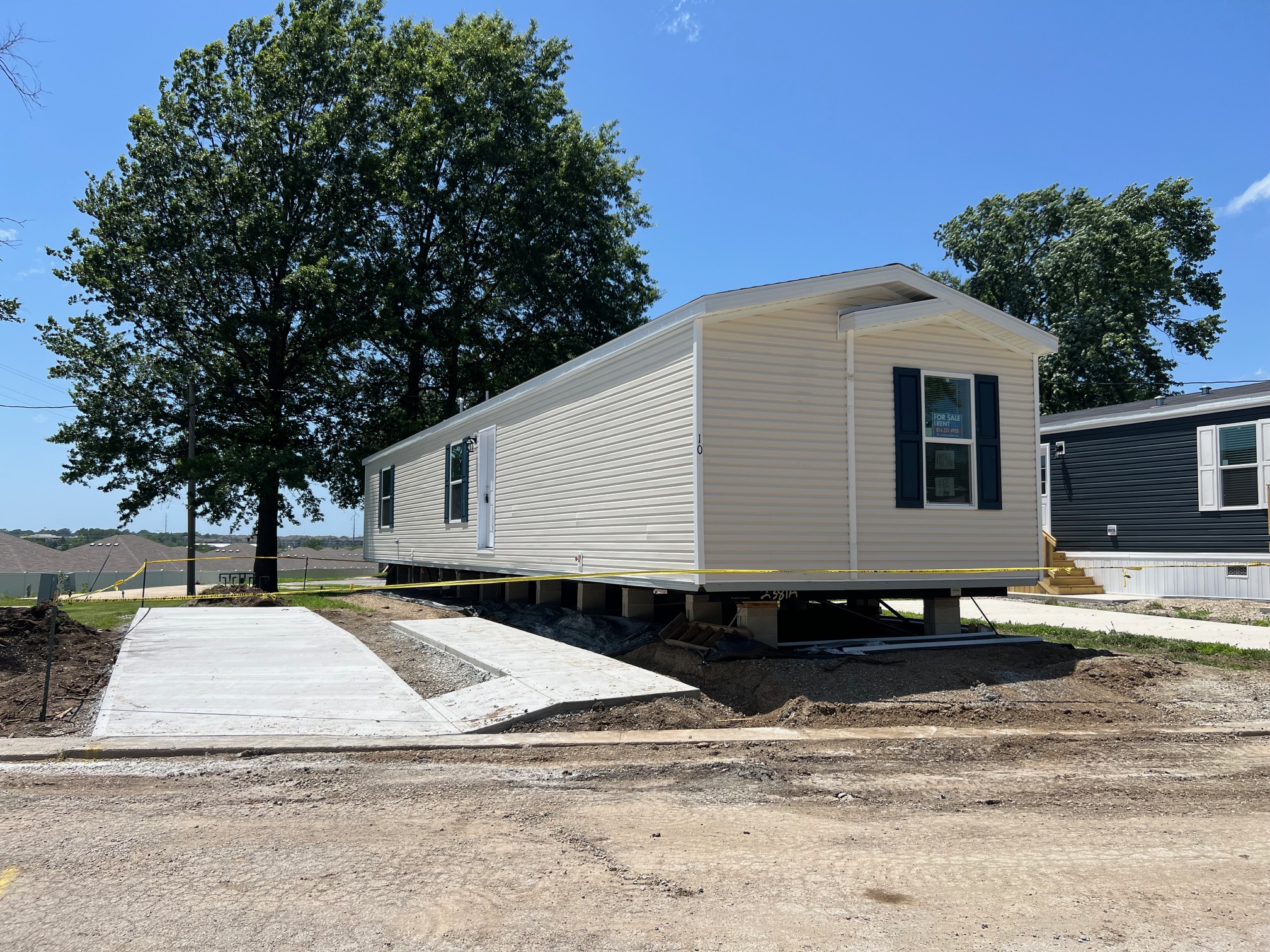 A photo of the home