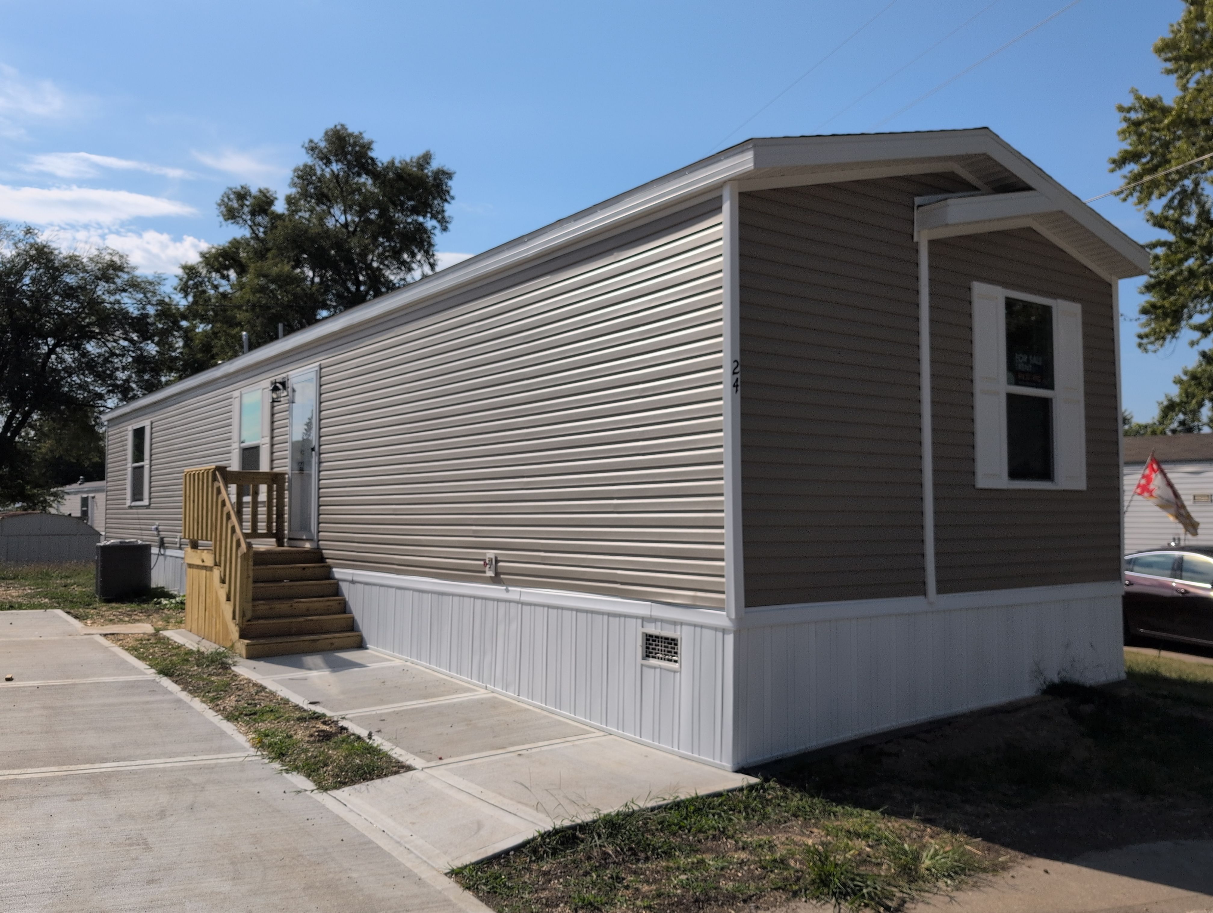 A photo of the home