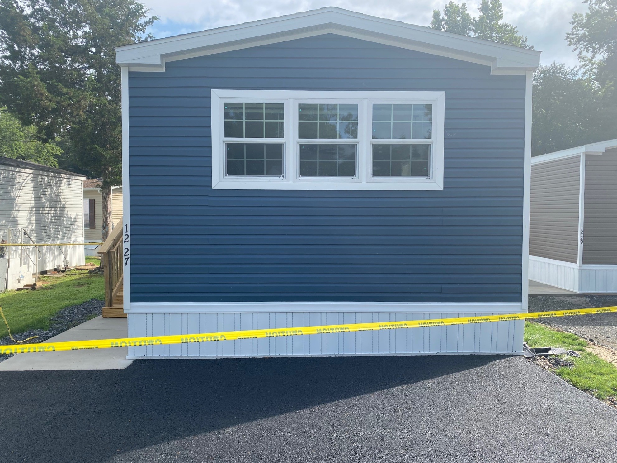 A photo of the home