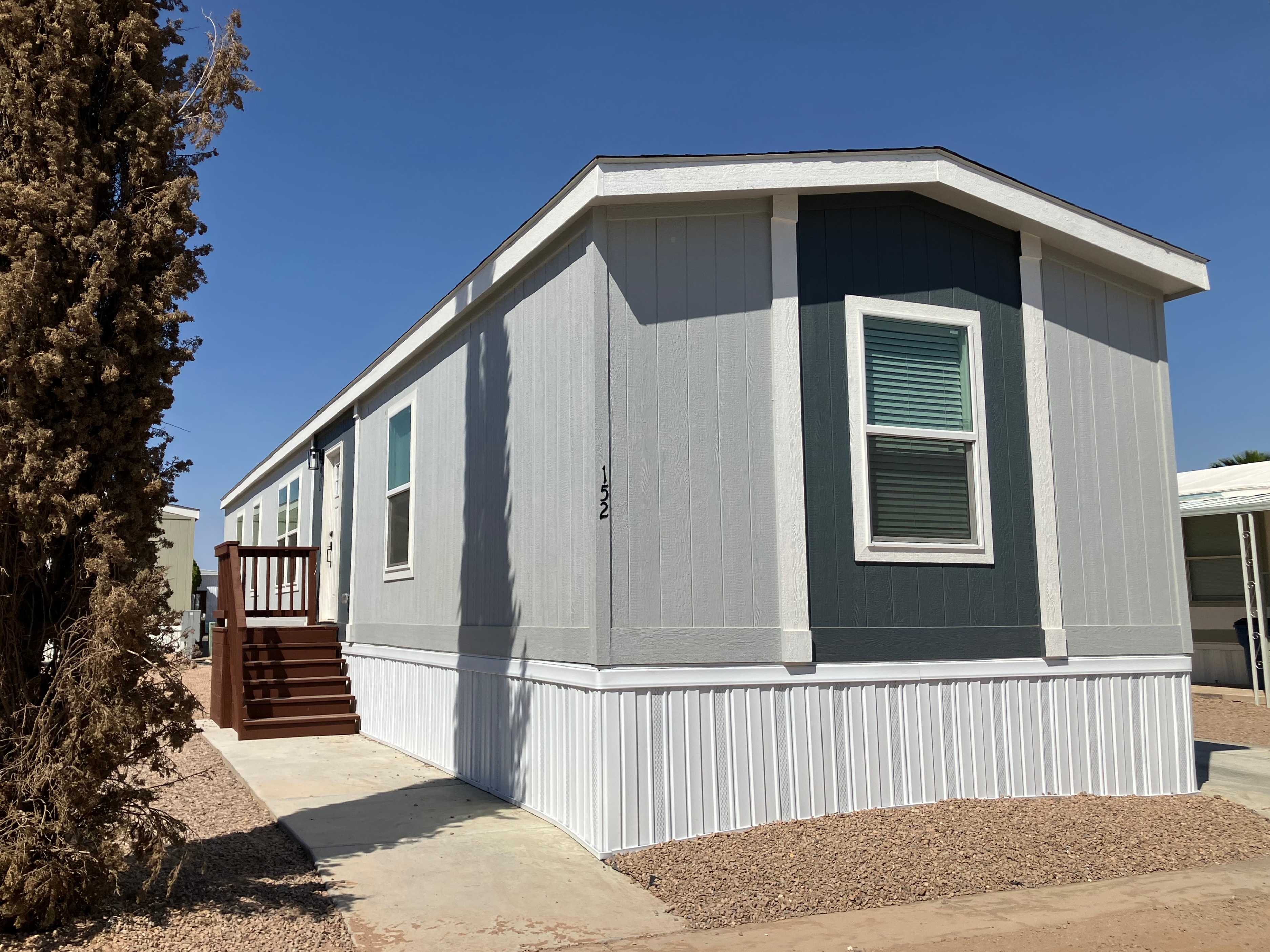 A photo of the home