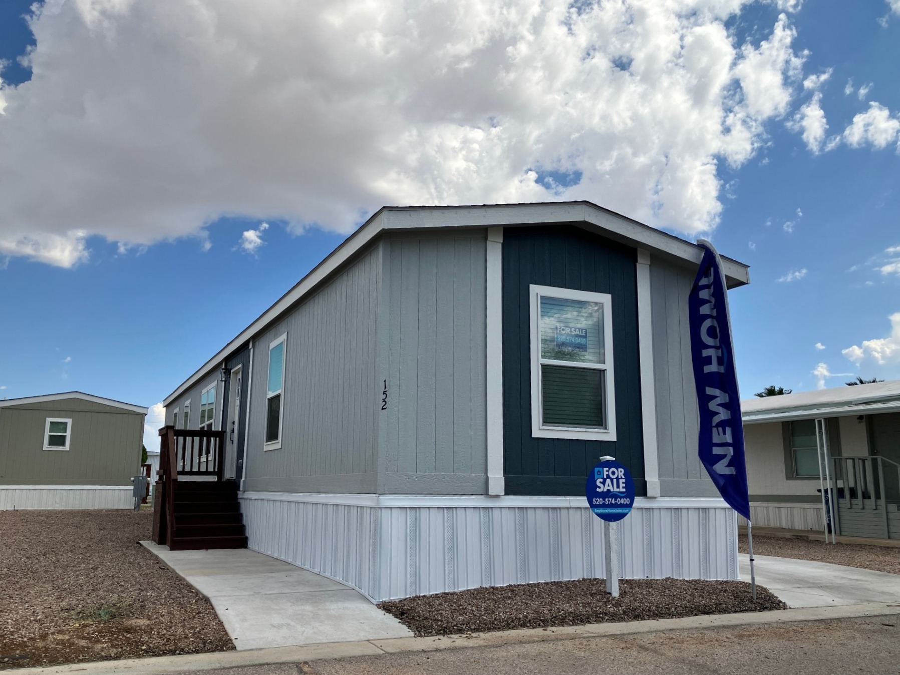 A photo of the home