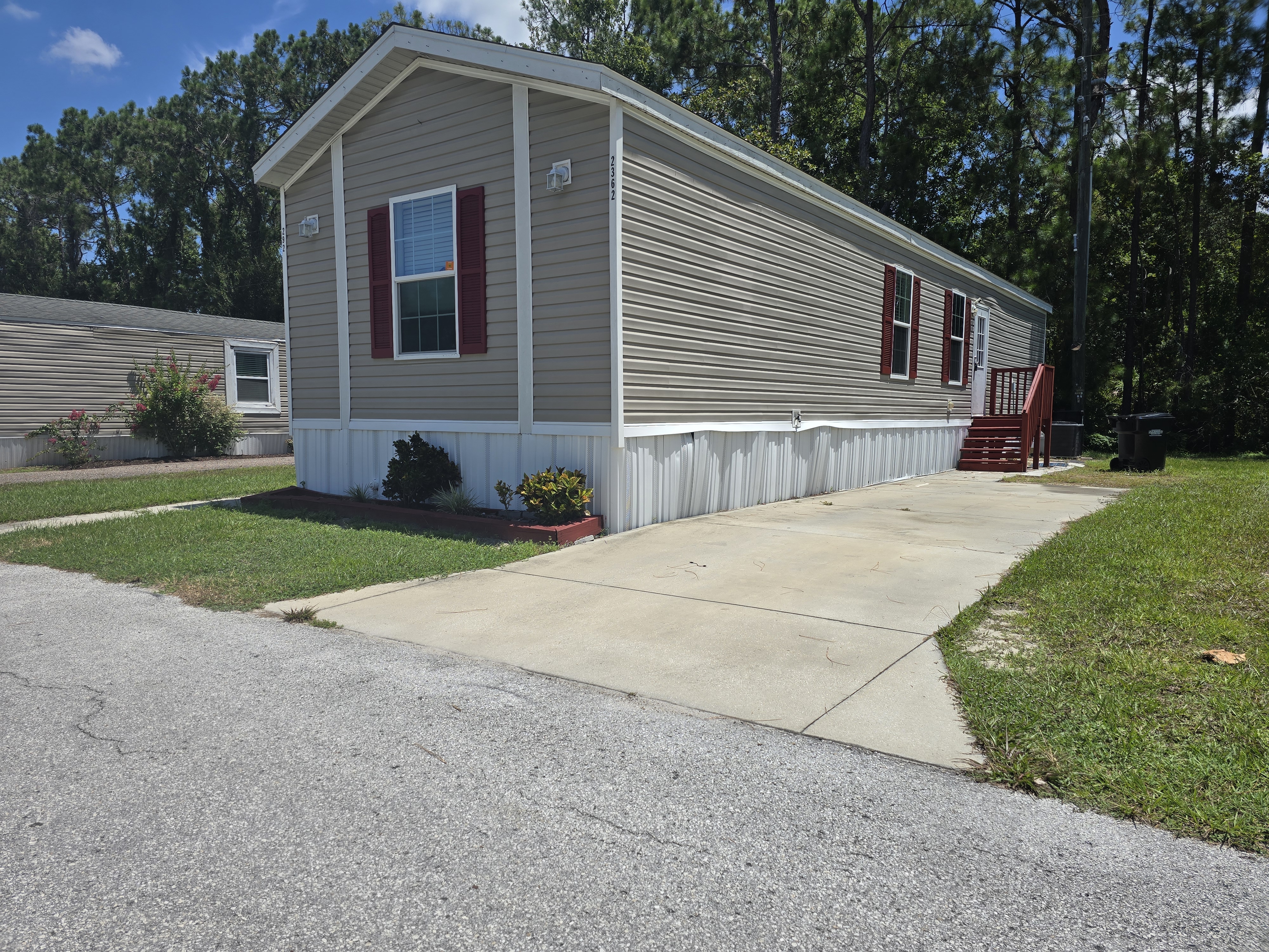 A photo of the home