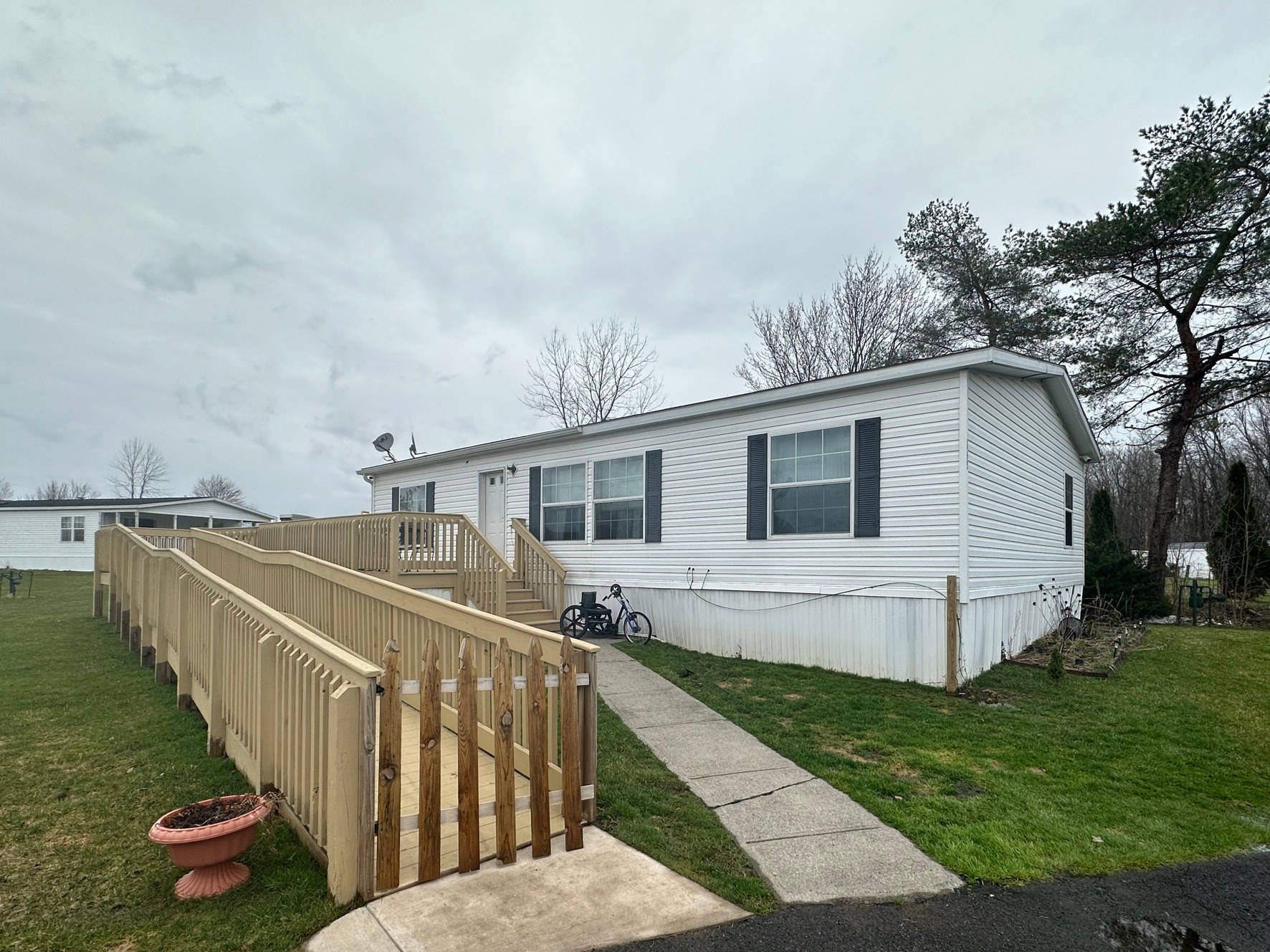 A photo of the home