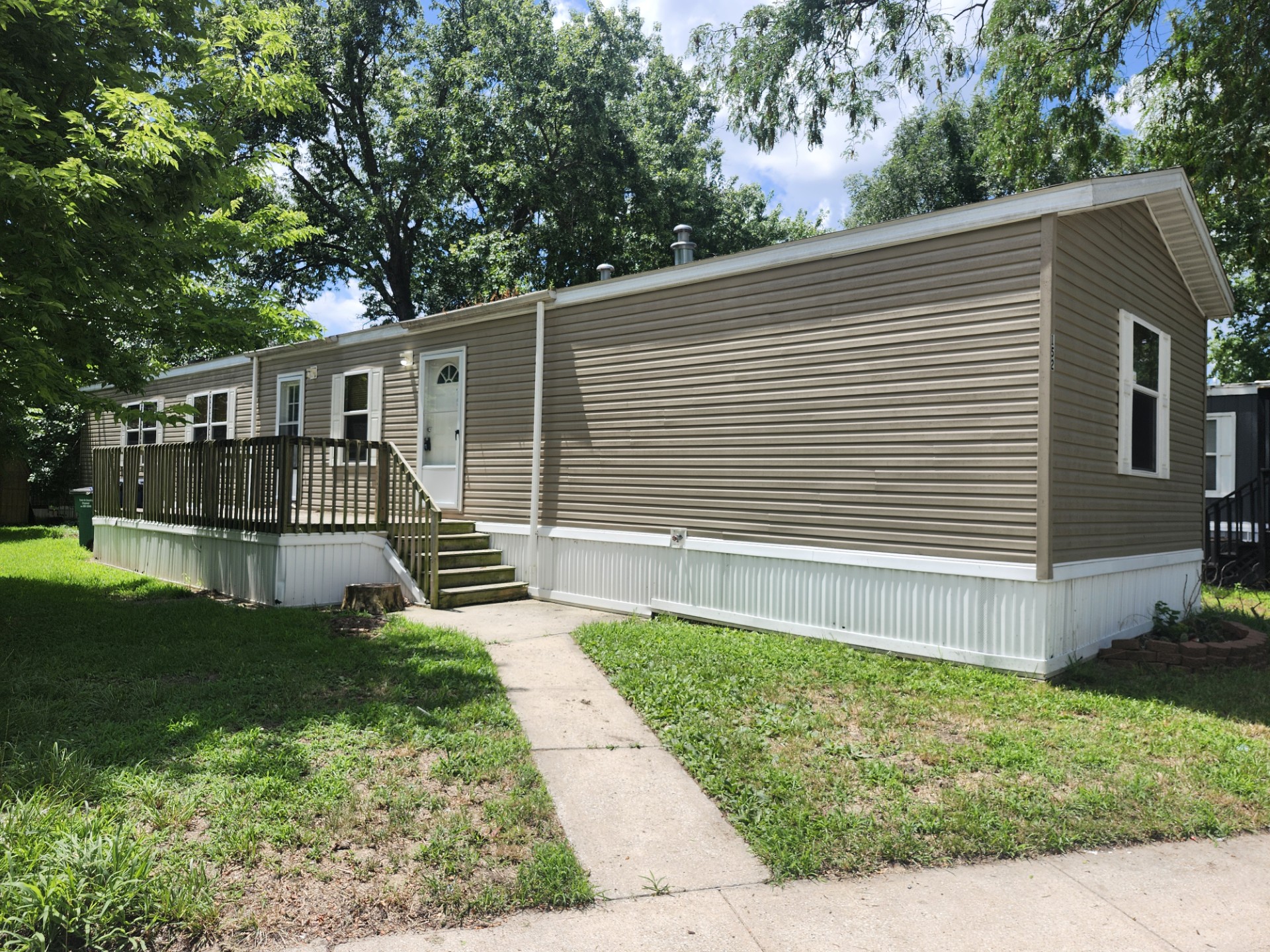 A photo of the home