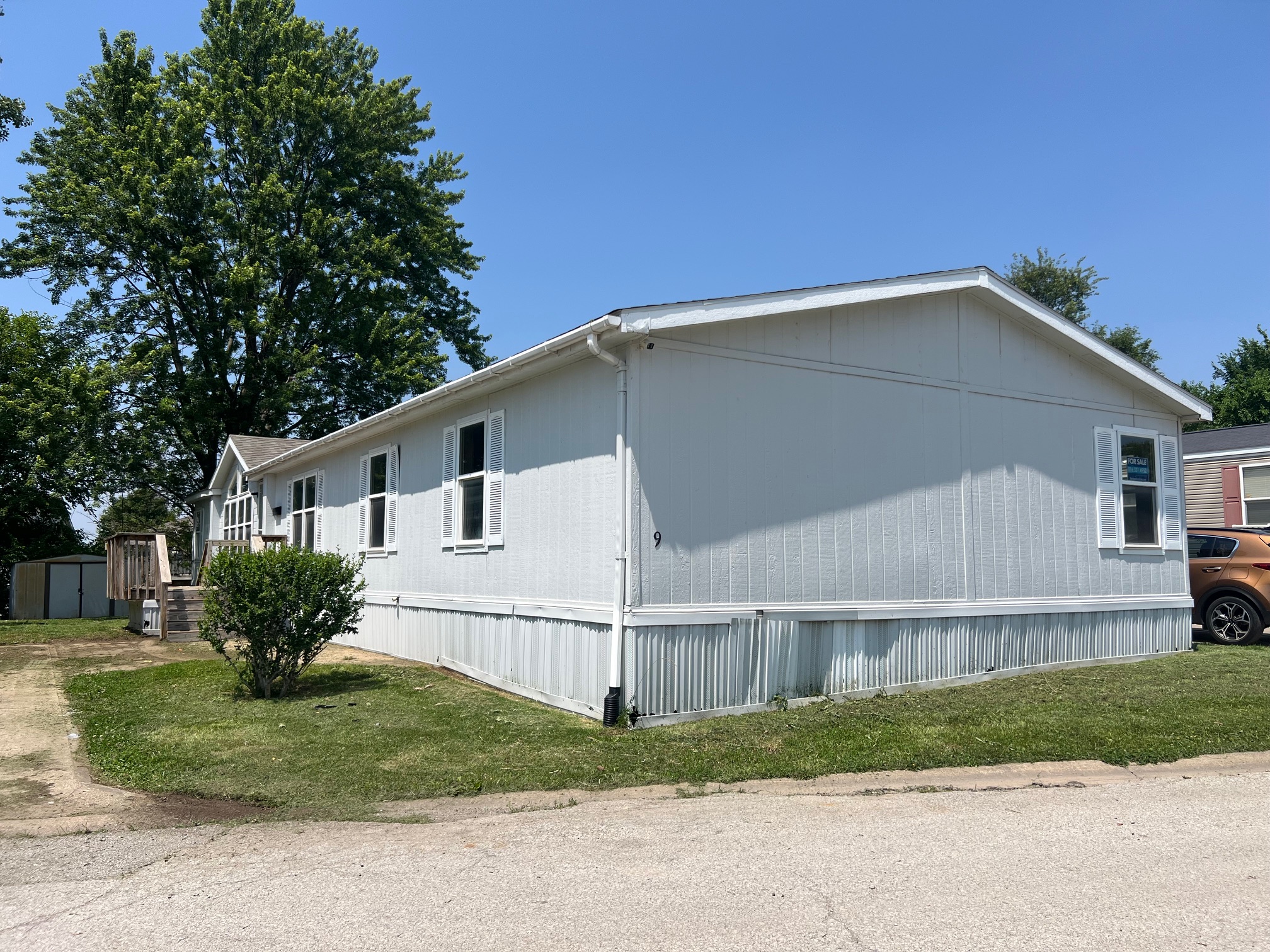 A photo of the home
