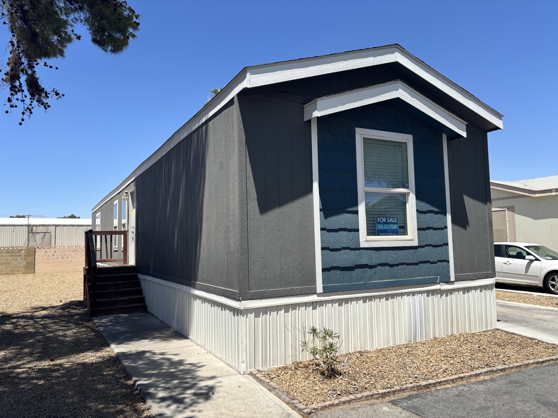 A photo of the home