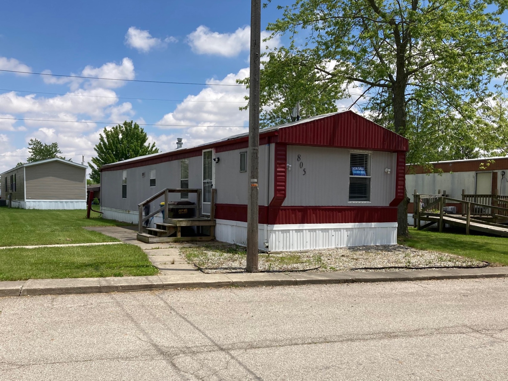 A photo of the home