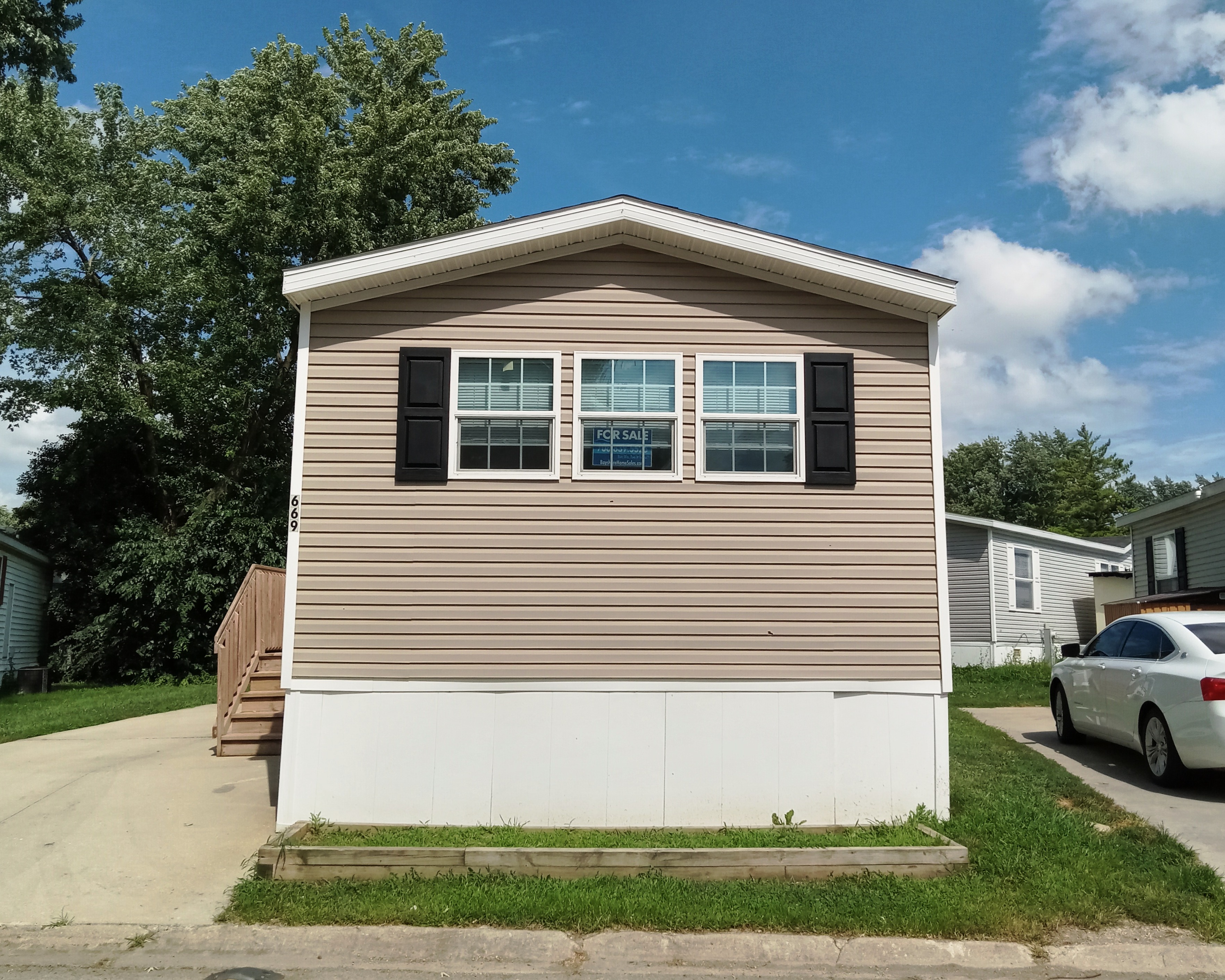 A photo of the home