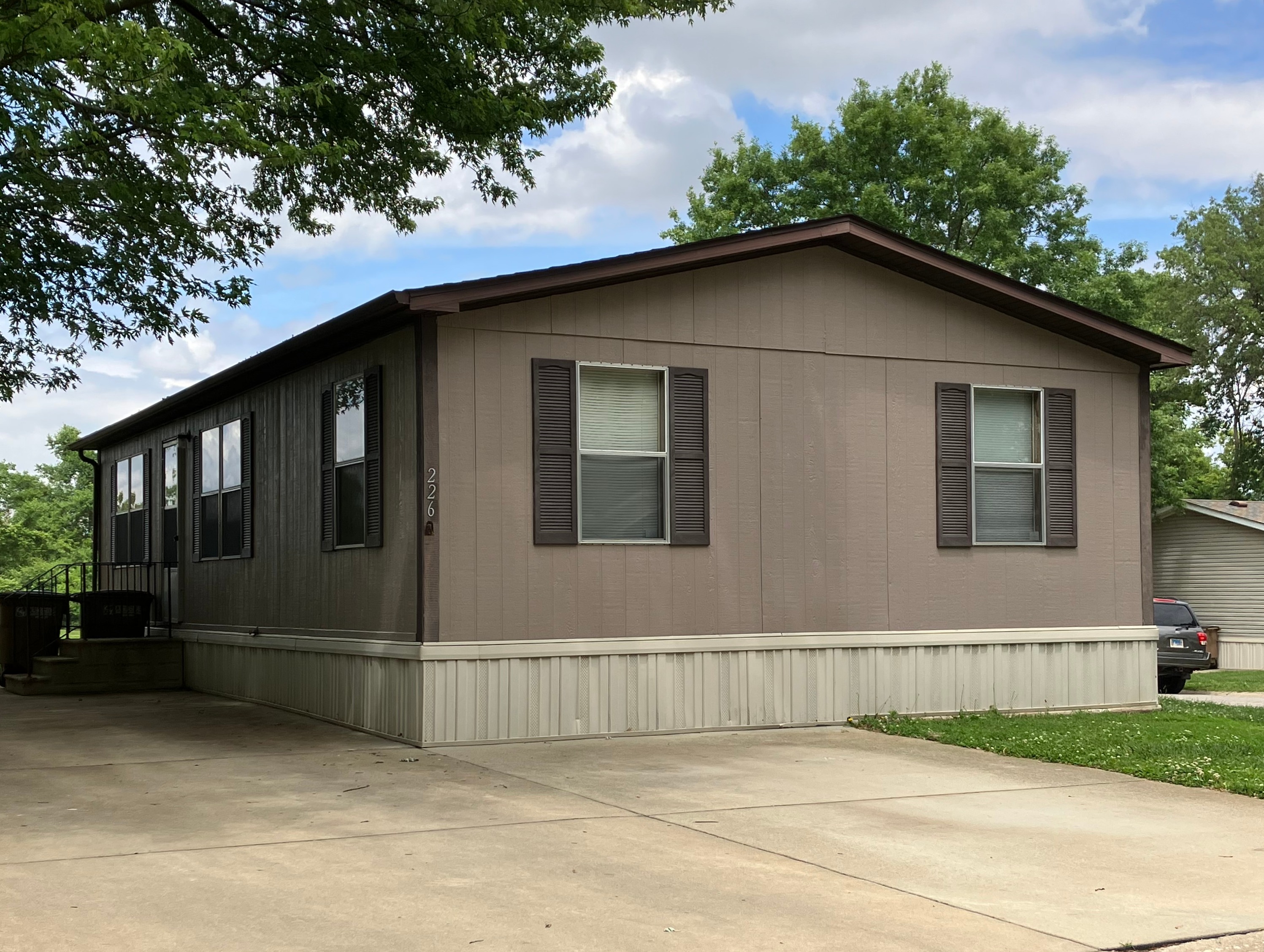 A photo of the home