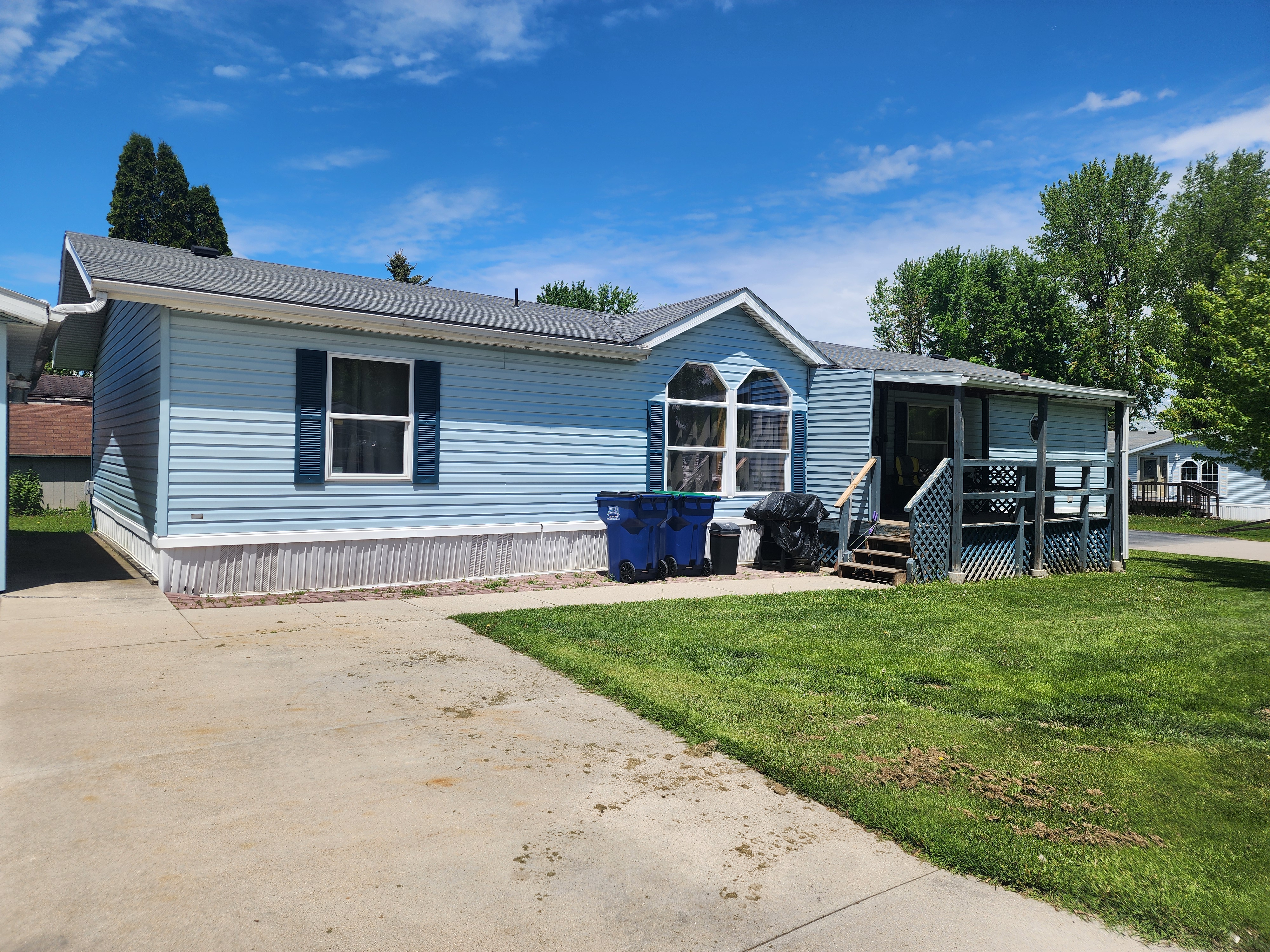 A photo of the home
