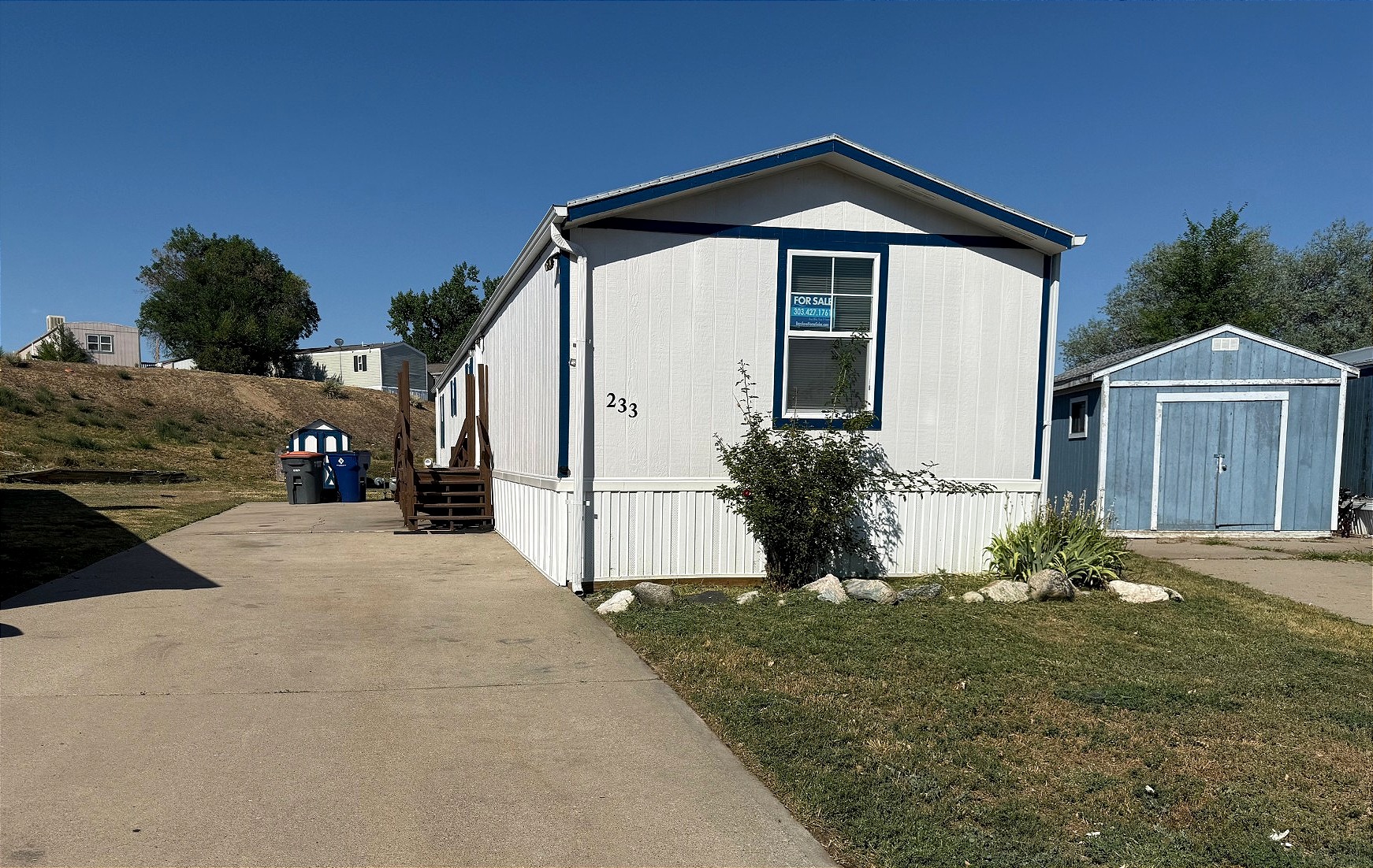 A photo of the home