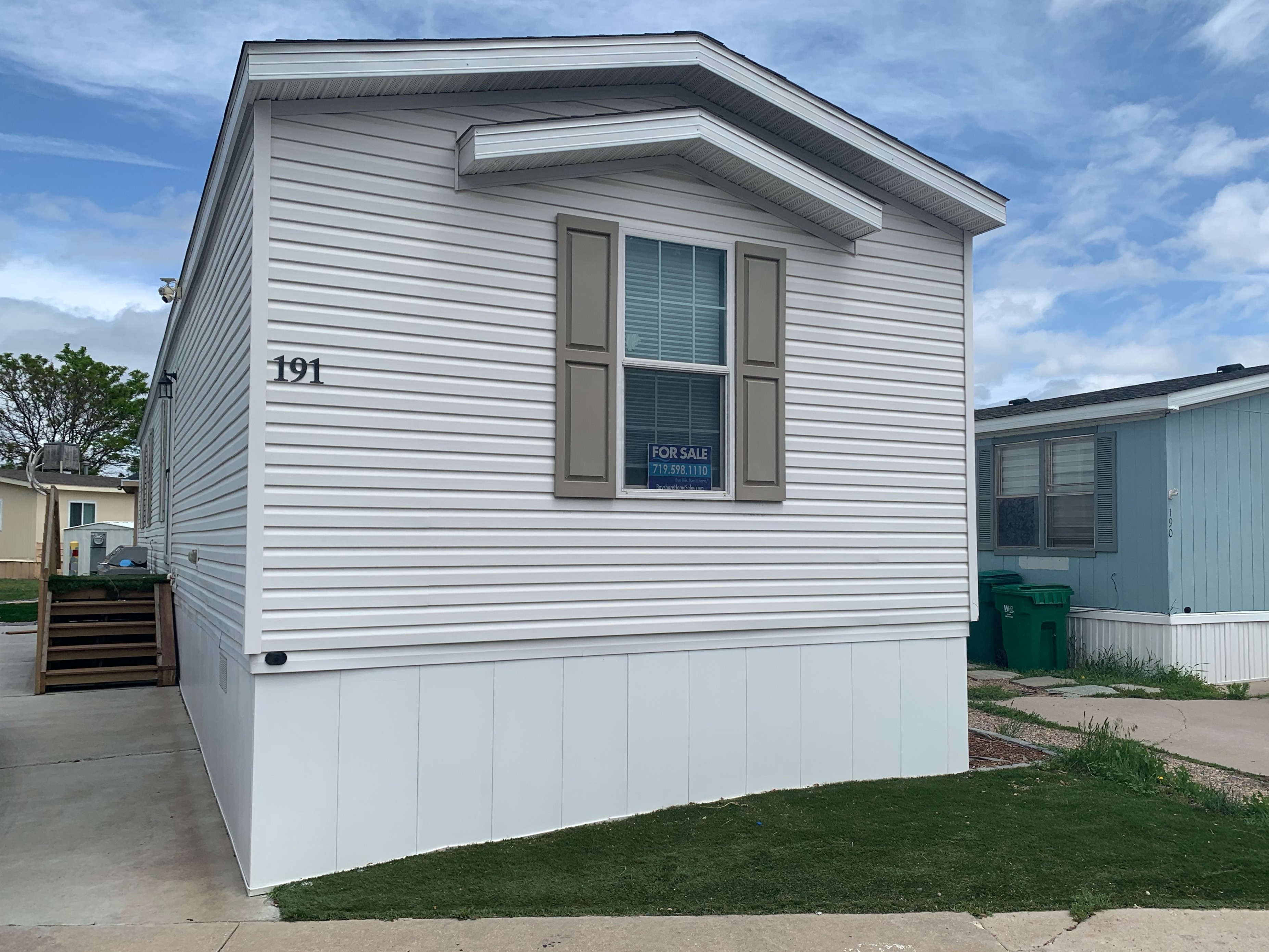 A photo of the home