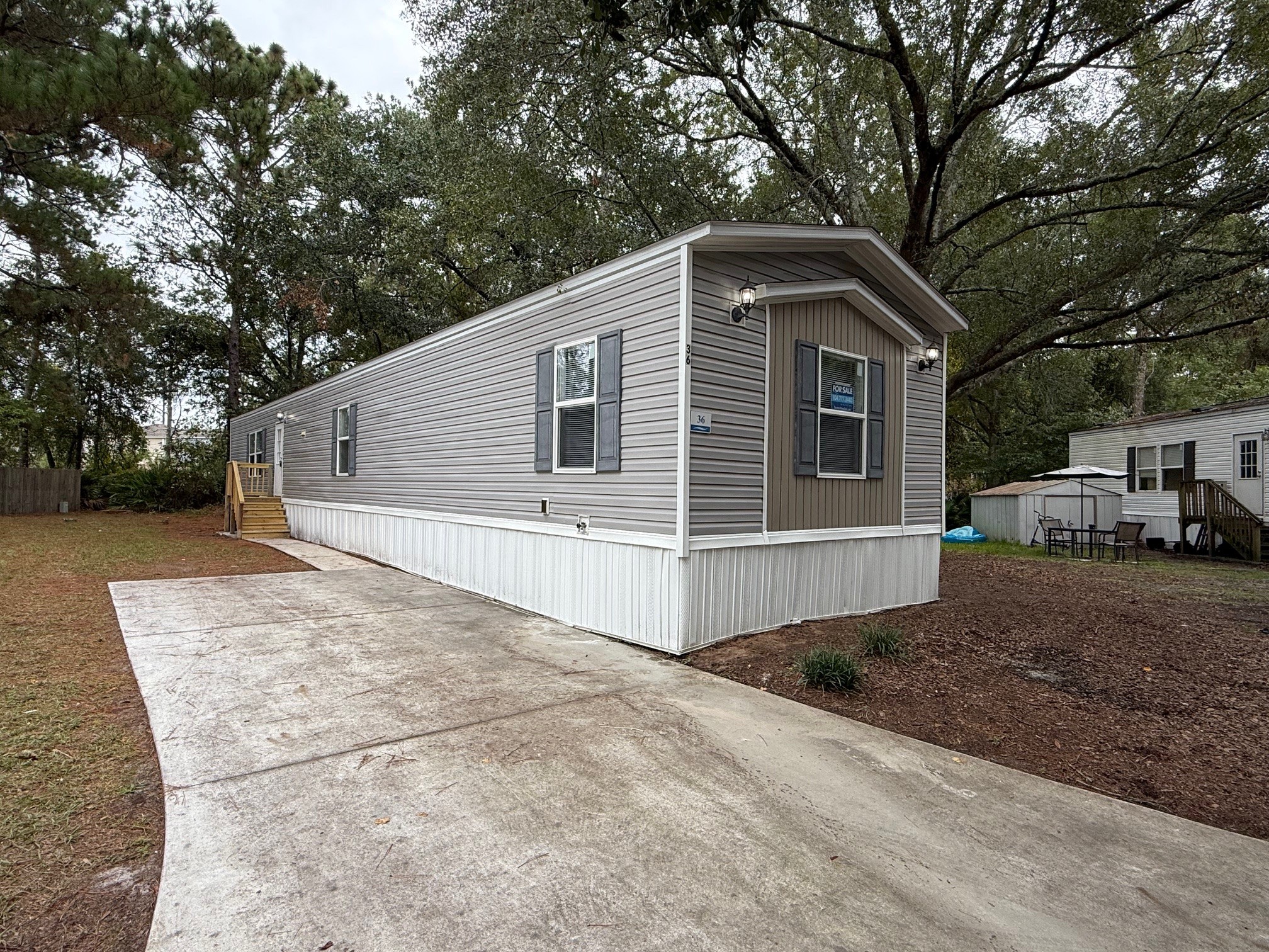 A photo of the home