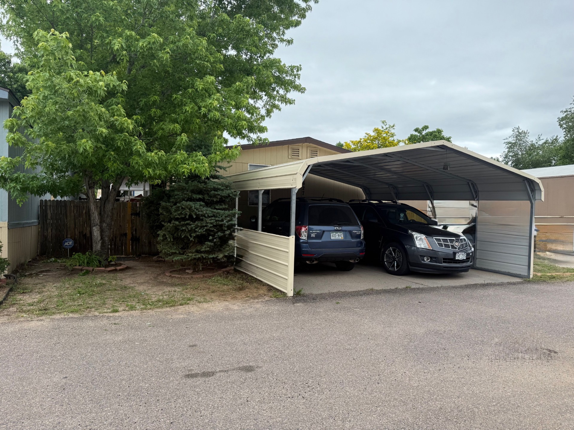 A photo of the home