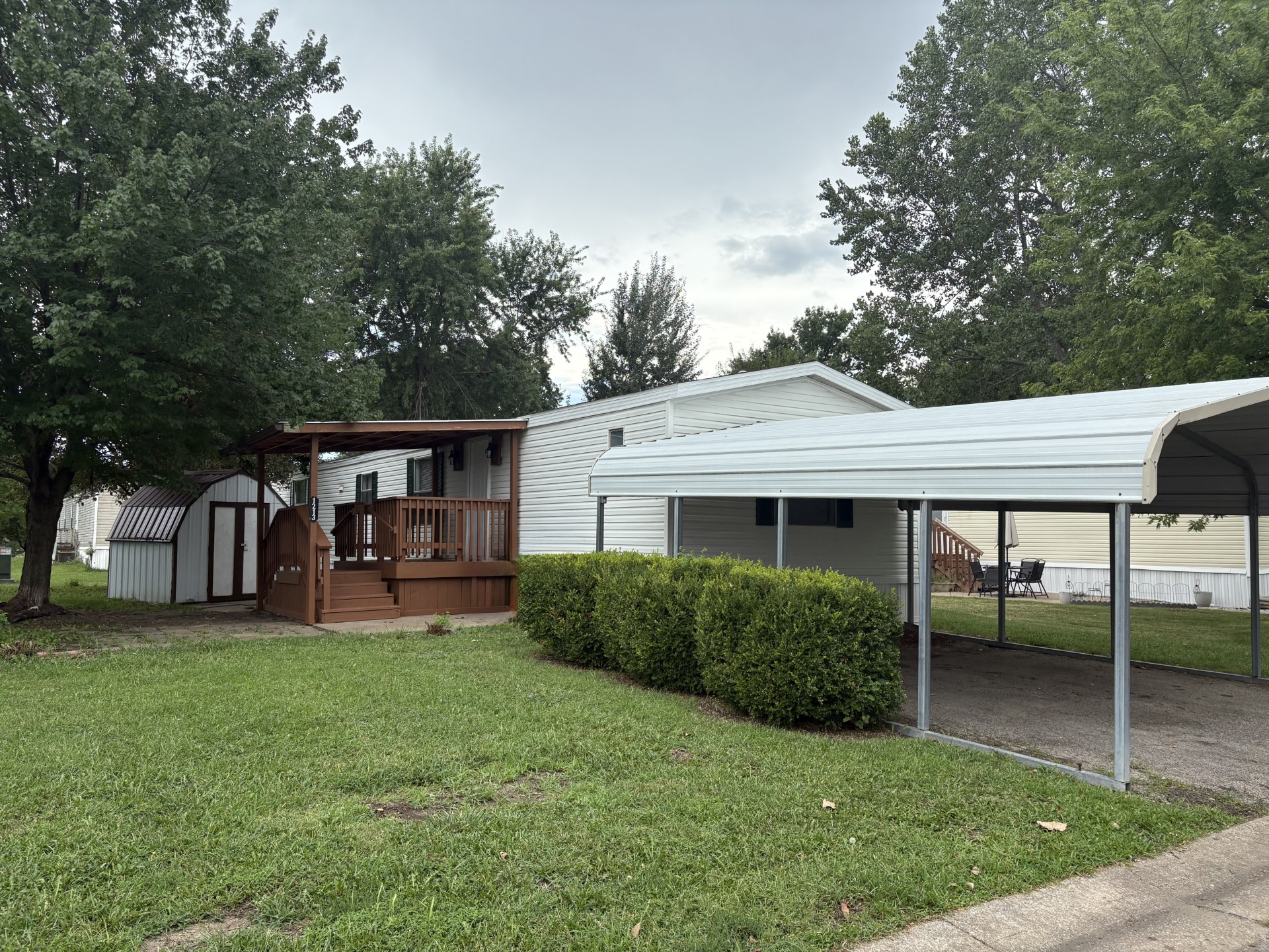 A photo of the home