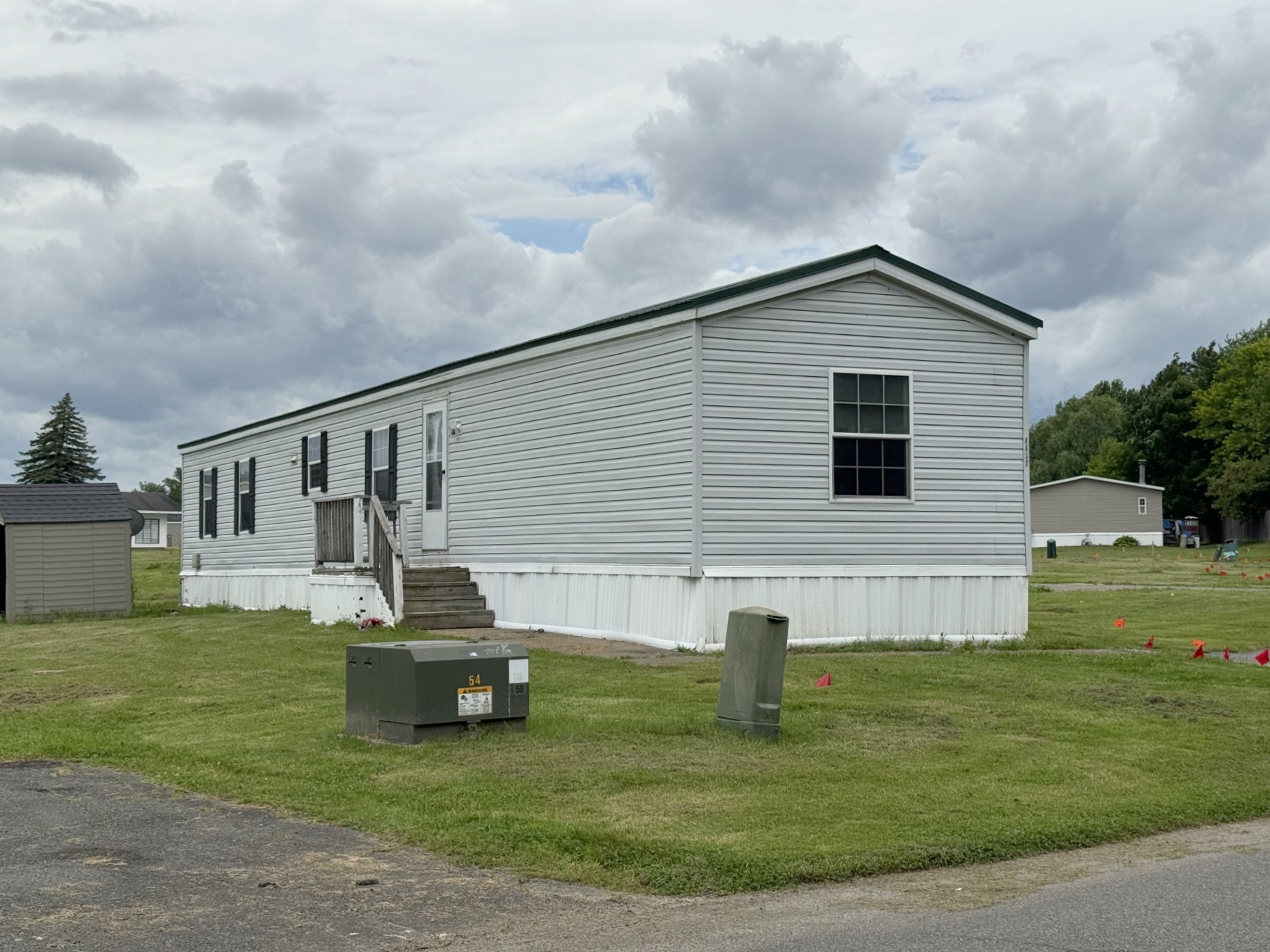 A photo of the home