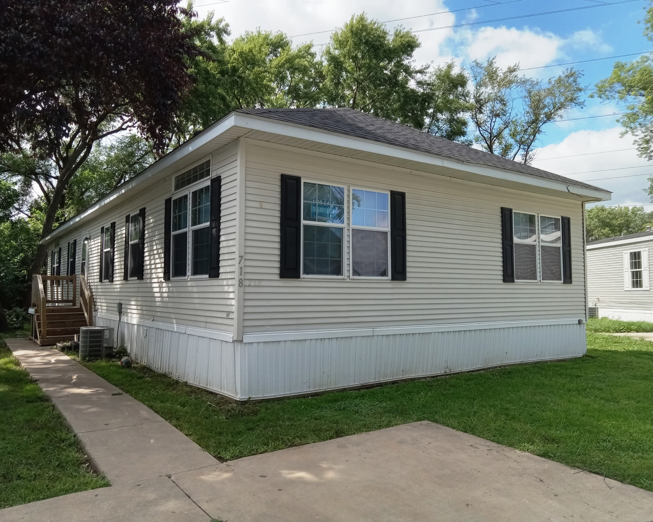 A photo of the home