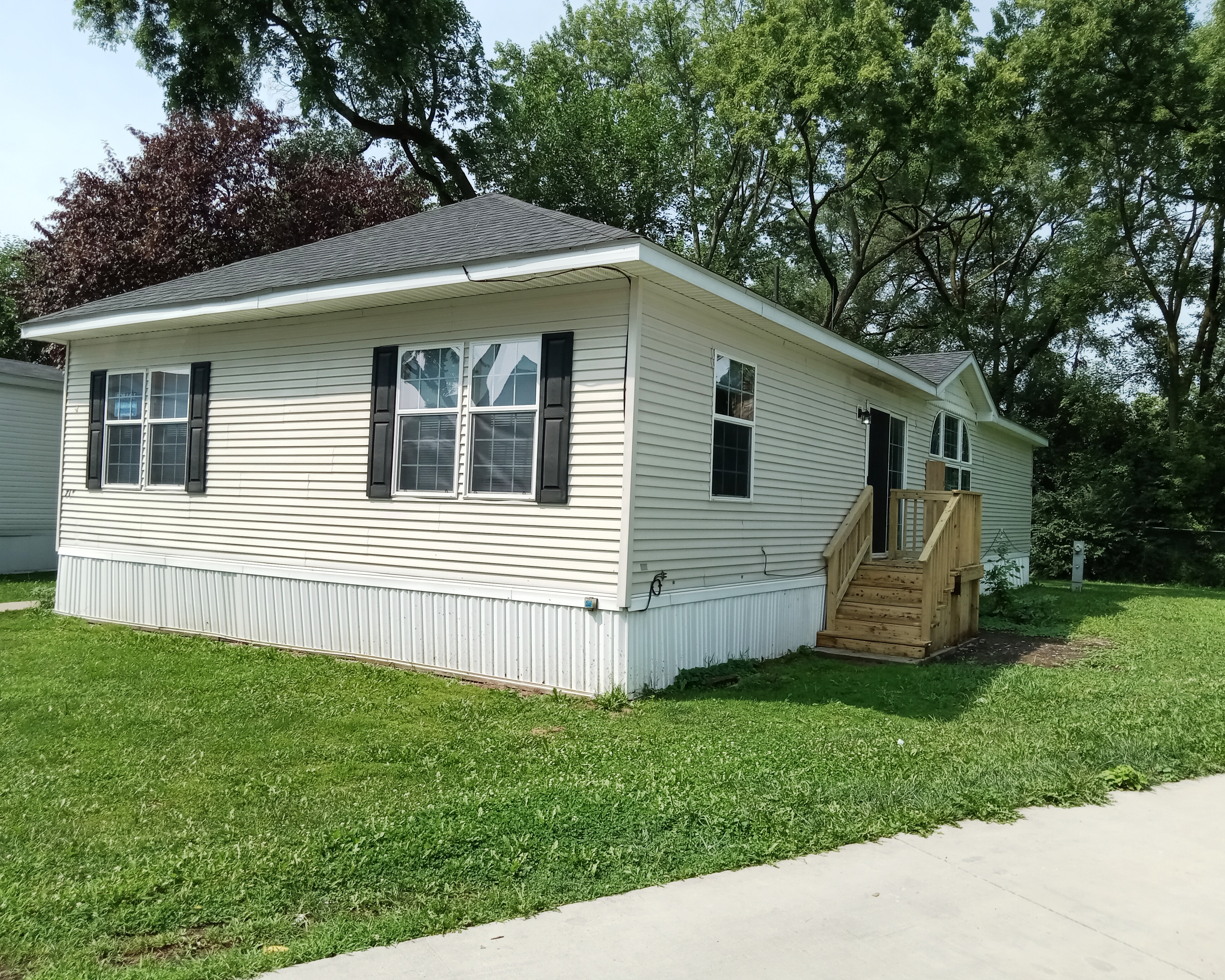 A photo of the home