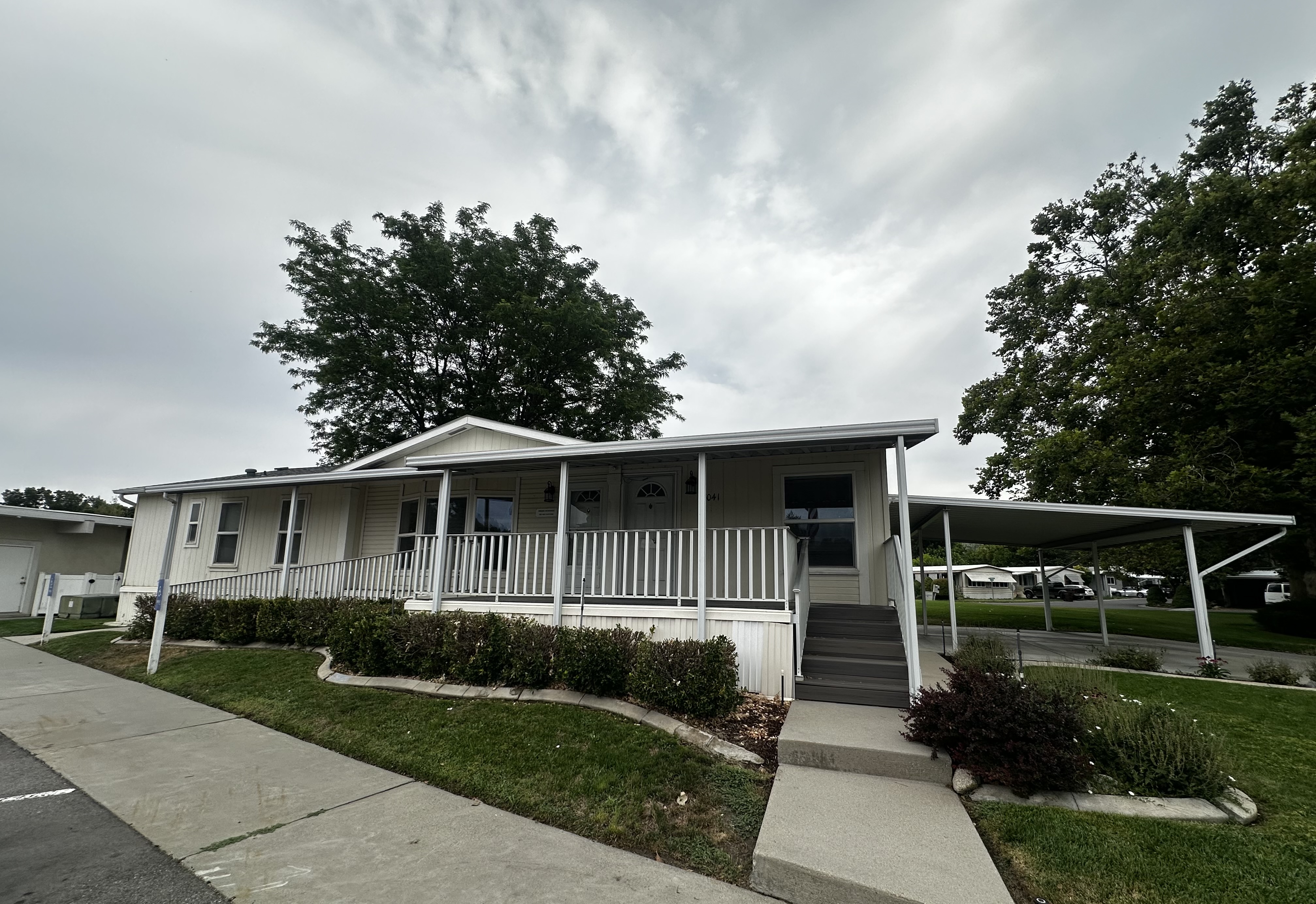 A photo of the home