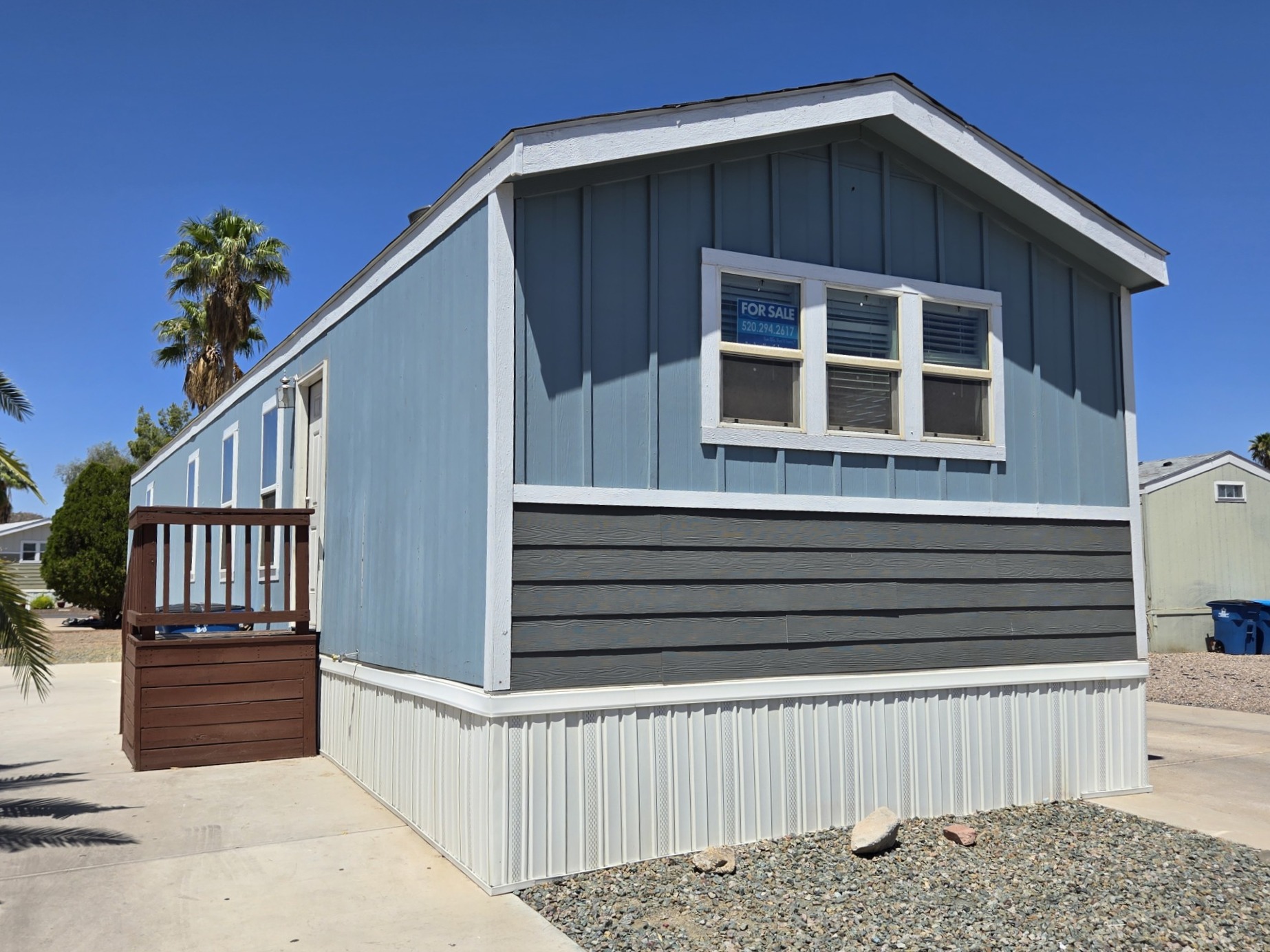 A photo of the home