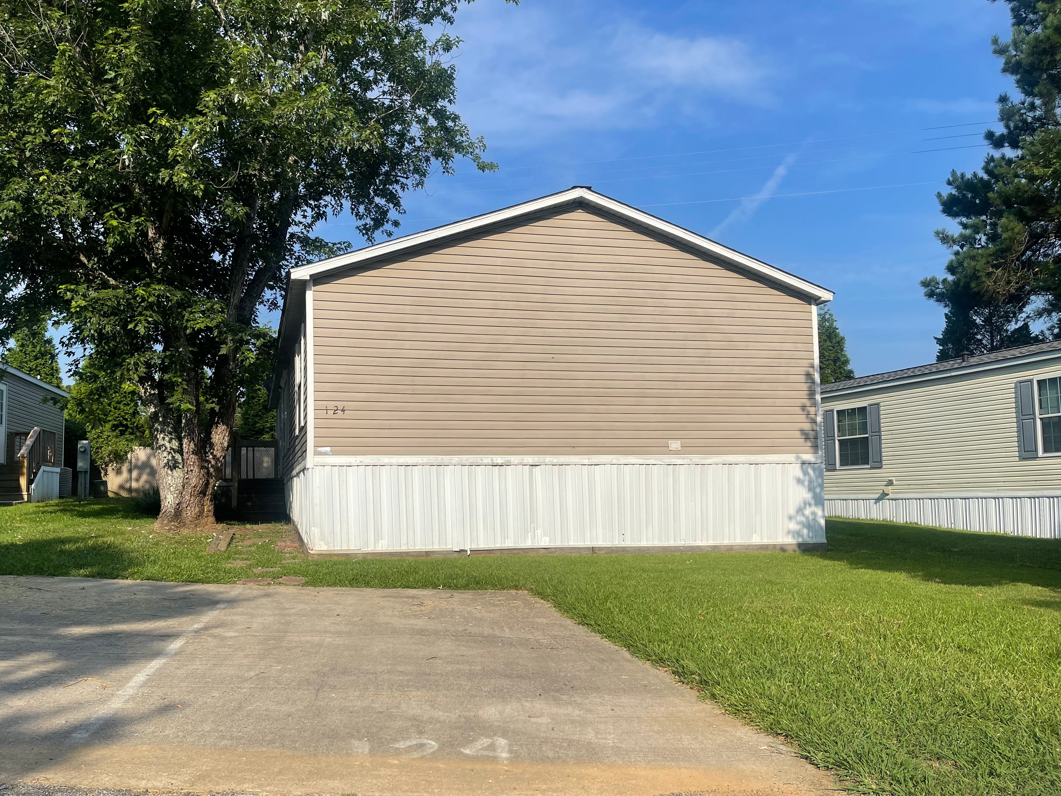 A photo of the home