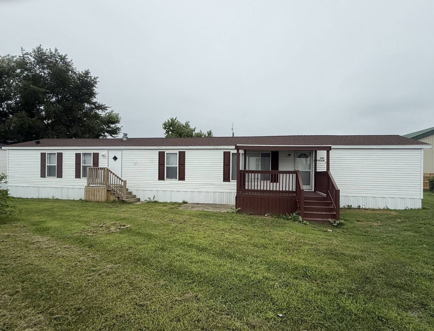 A photo of the home